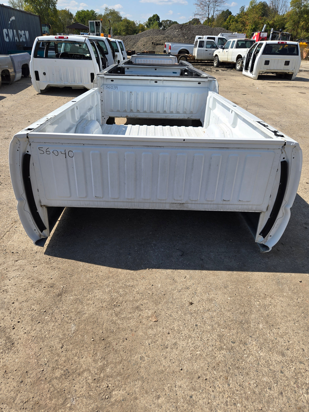 1999-2007 Chevrolet Silverado / GMC Sierra 1500 2500 3500 HD 8' Long Bed Truck Bed - Summit White