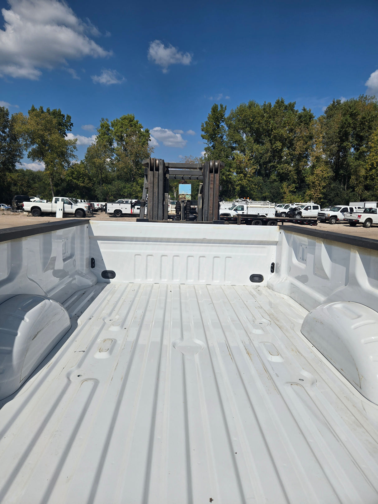 2017-2022 Ford F250 F350 Super Duty 8' Long Truck Bed - Oxford White