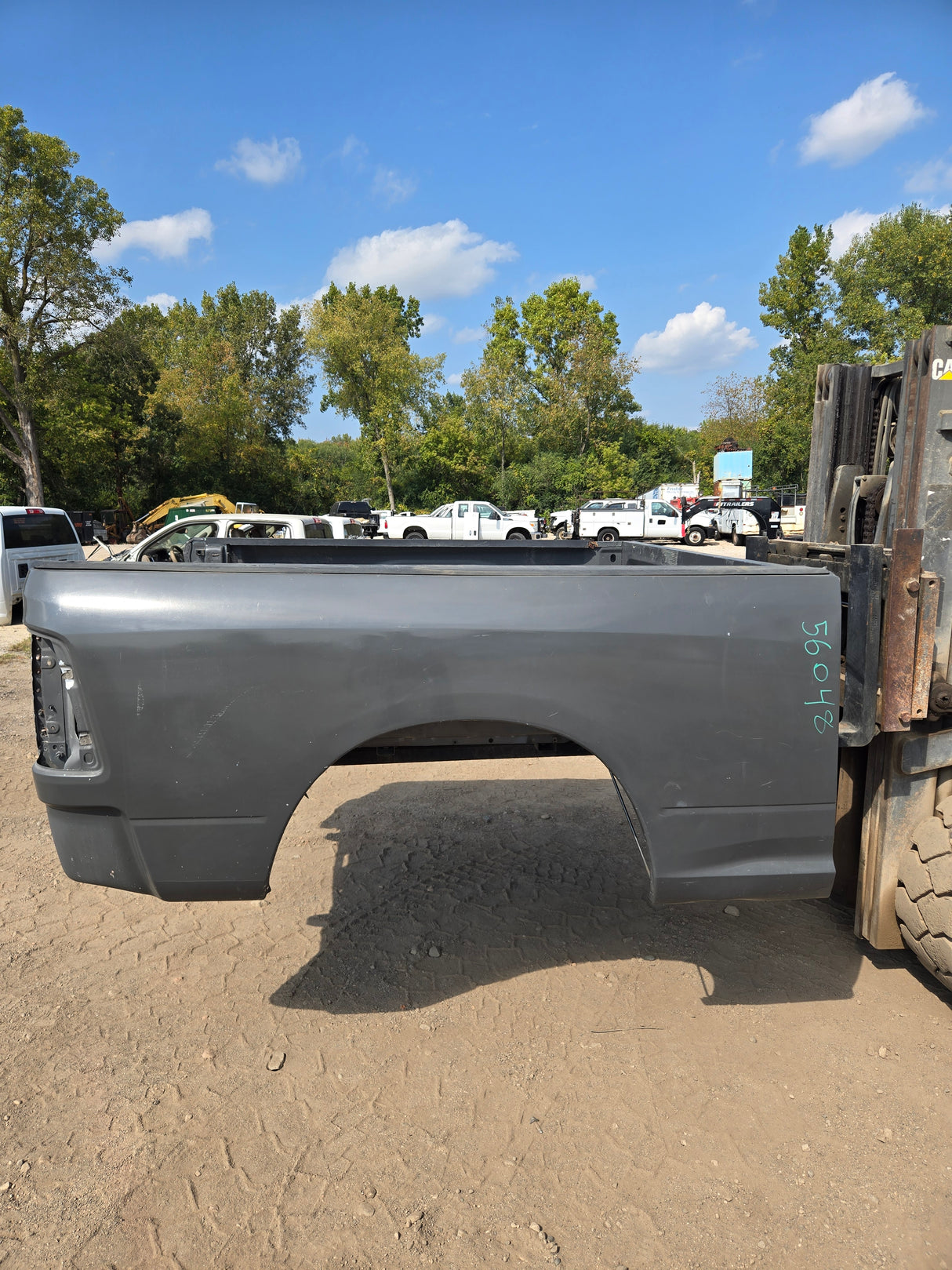 2009-2018 Dodge Ram 4th Gen 1500 2500 3500 6' 4" Short Truck Bed - Grey
