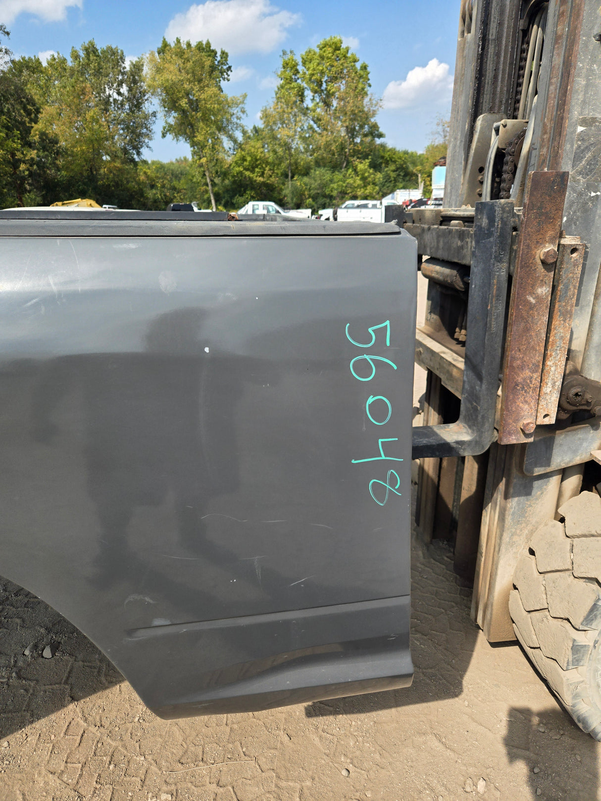 2009-2018 Dodge Ram 4th Gen 1500 2500 3500 6' 4" Short Truck Bed - Grey