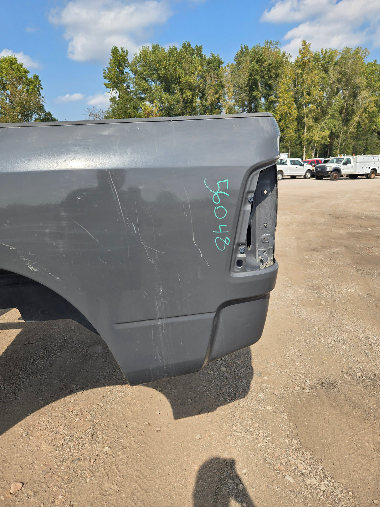 2009-2018 Dodge Ram 4th Gen 1500 2500 3500 6' 4" Short Truck Bed - Grey