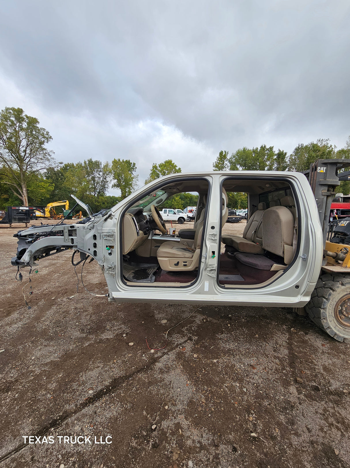 2009-2018 Dodge Ram 1500 4th Gen Crew Cab Cab - Light Graystone Pearl Coat