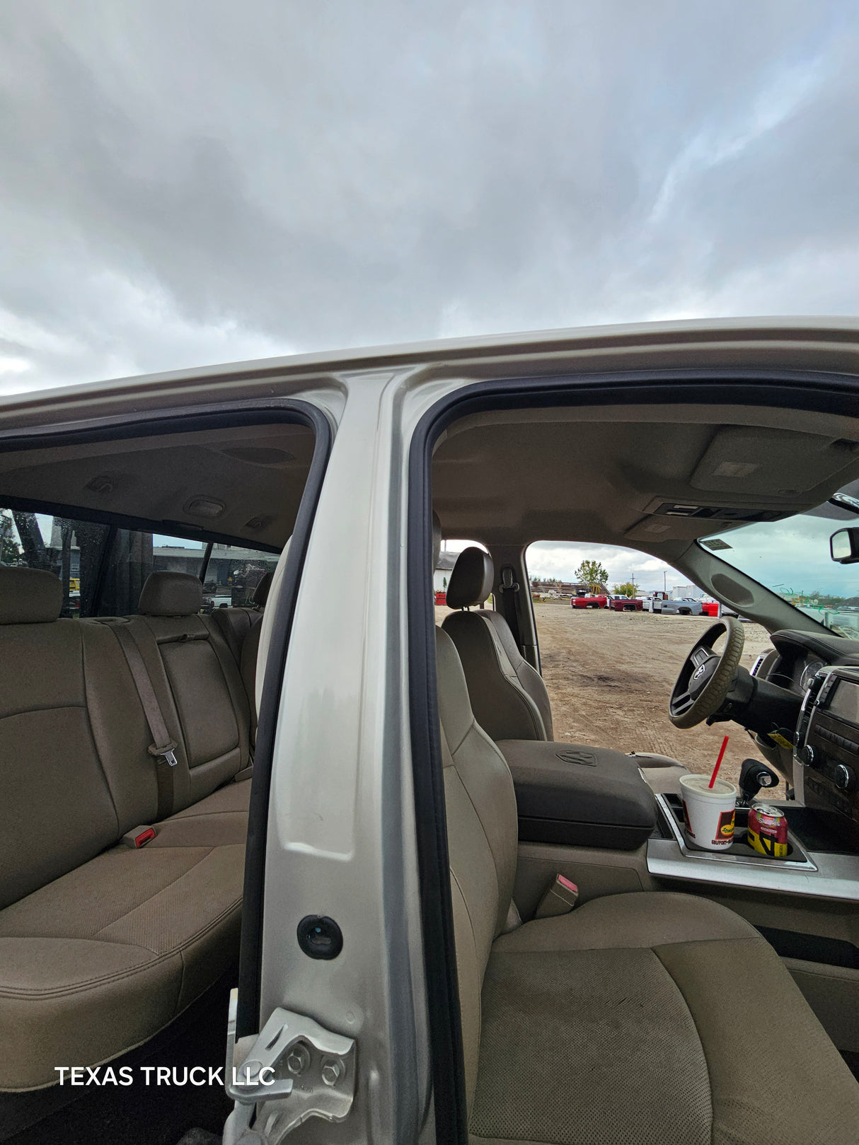 2009-2018 Dodge Ram 1500 4th Gen Crew Cab Cab - Light Graystone Pearl Coat