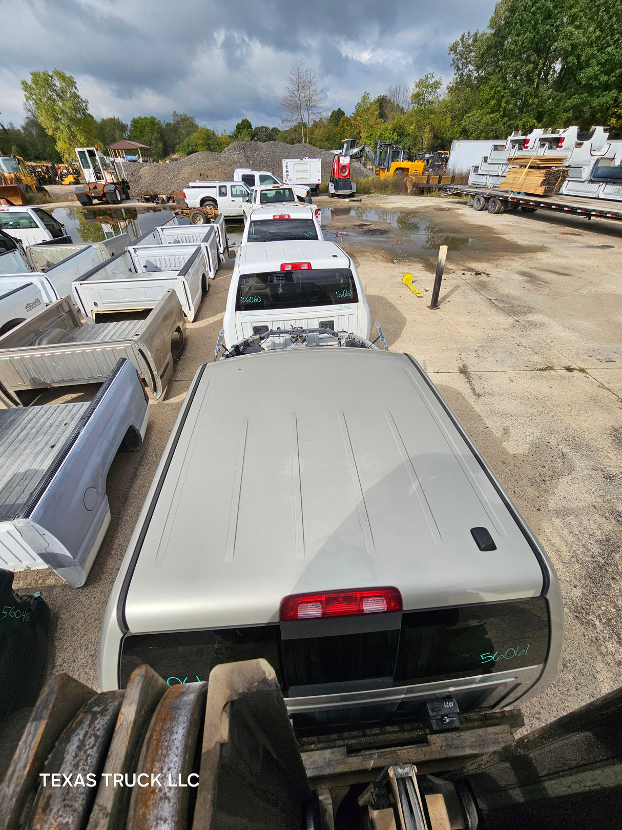 2009-2018 Dodge Ram 1500 4th Gen Crew Cab Cab - Light Graystone Pearl Coat