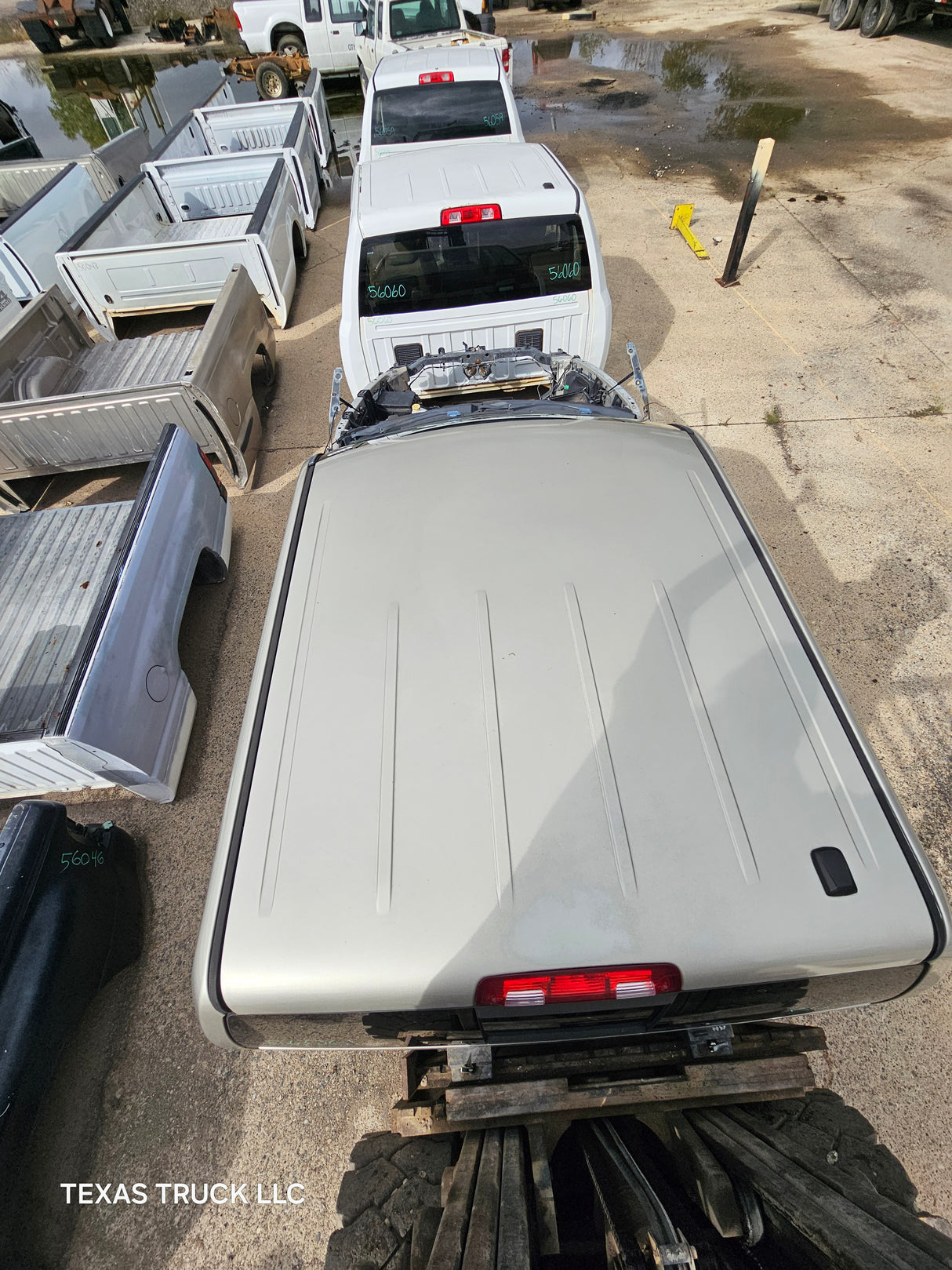 2009-2018 Dodge Ram 1500 4th Gen Crew Cab Cab - Light Graystone Pearl Coat