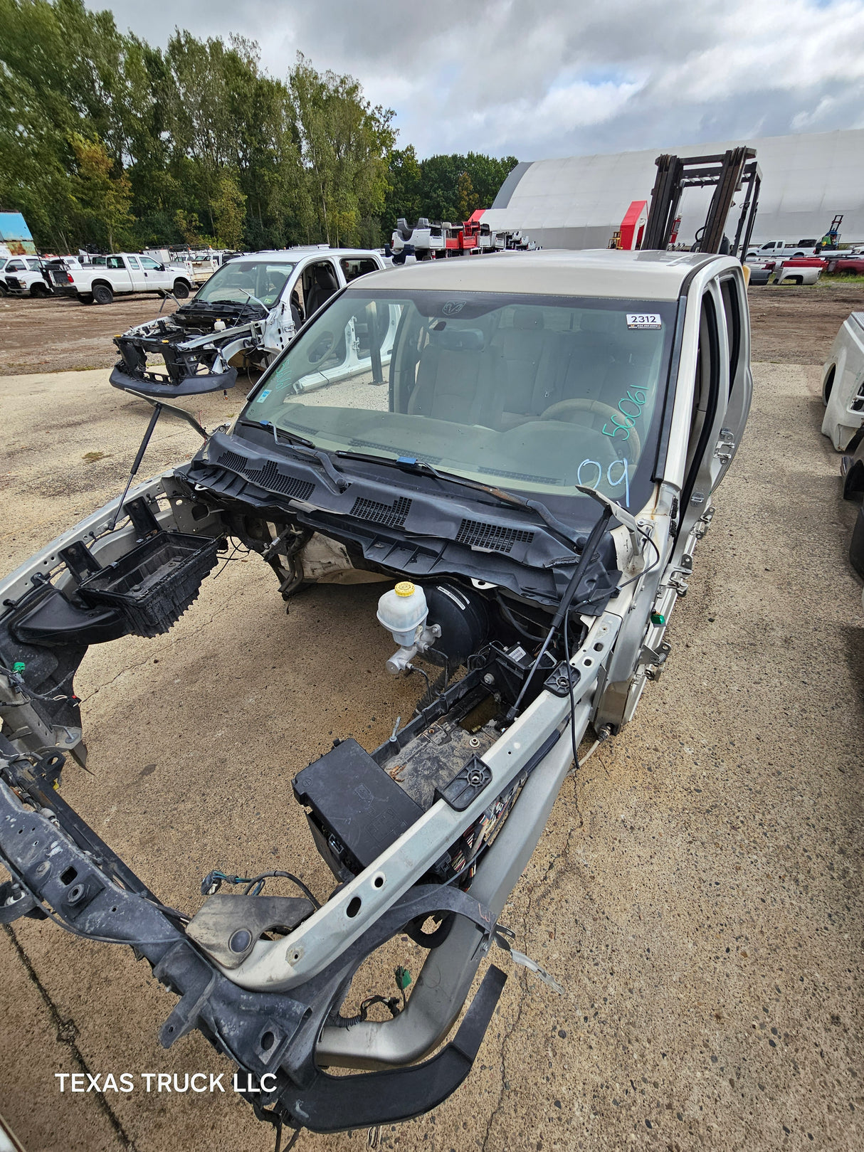 2009-2018 Dodge Ram 1500 4th Gen Crew Cab Cab - Light Graystone Pearl Coat
