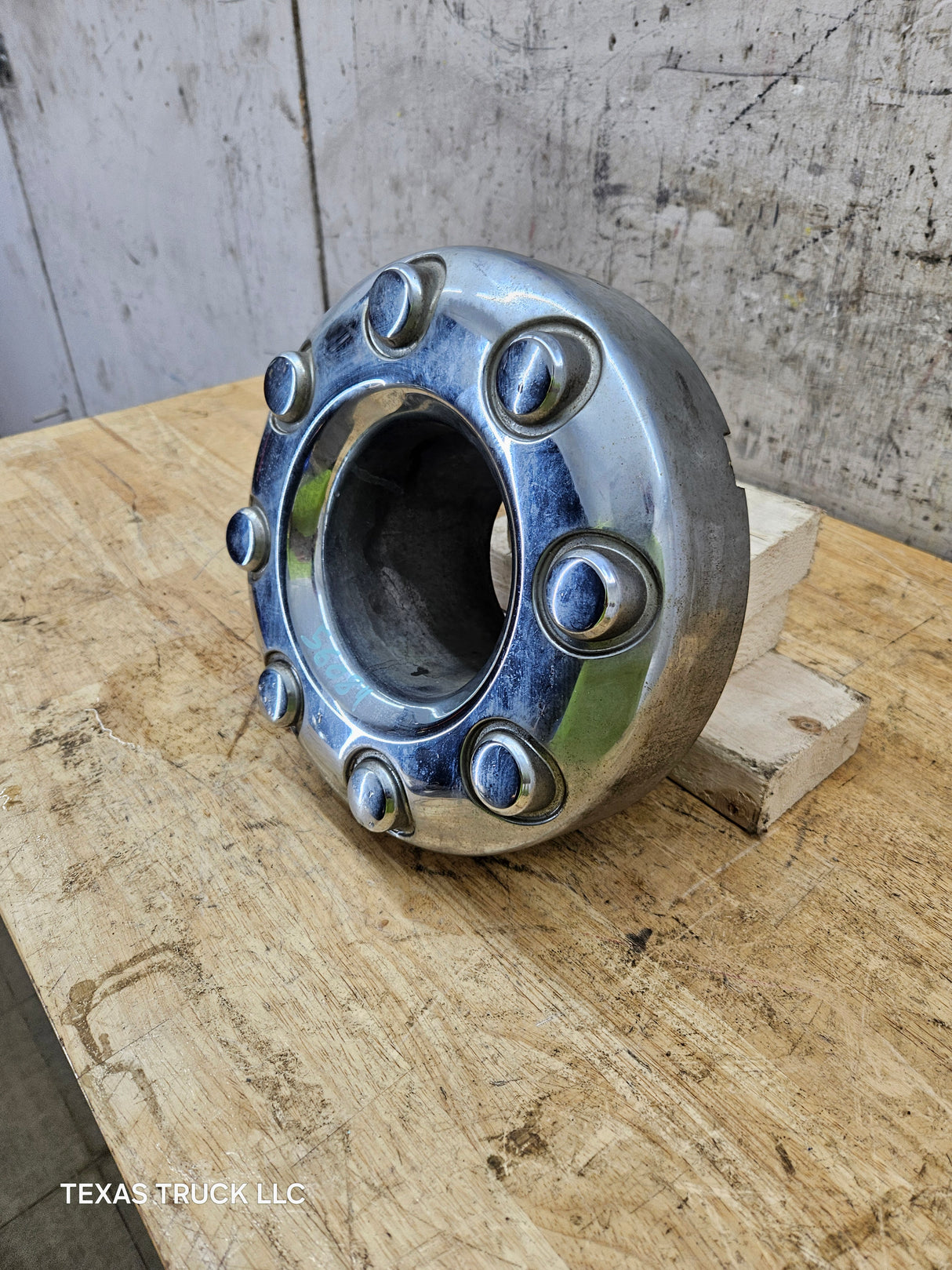 2008-2016 Ford Super Duty F350 Front DUALLY Hub Cap Chrome Center Cap 4x4 8 LUG