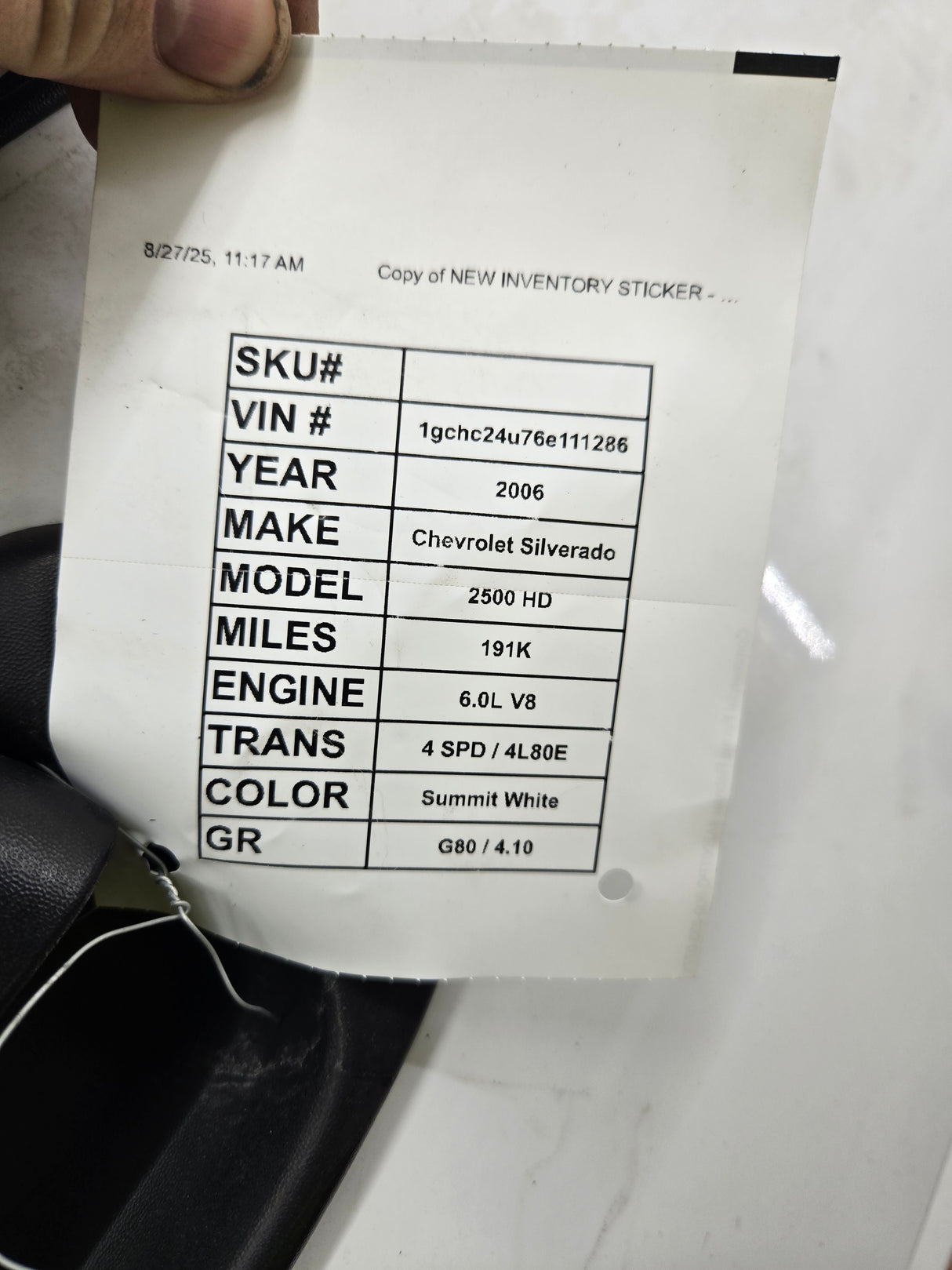 1999-2007 Chevrolet Silverado / GMC Sierra 1500 2500 3500 Tailgate