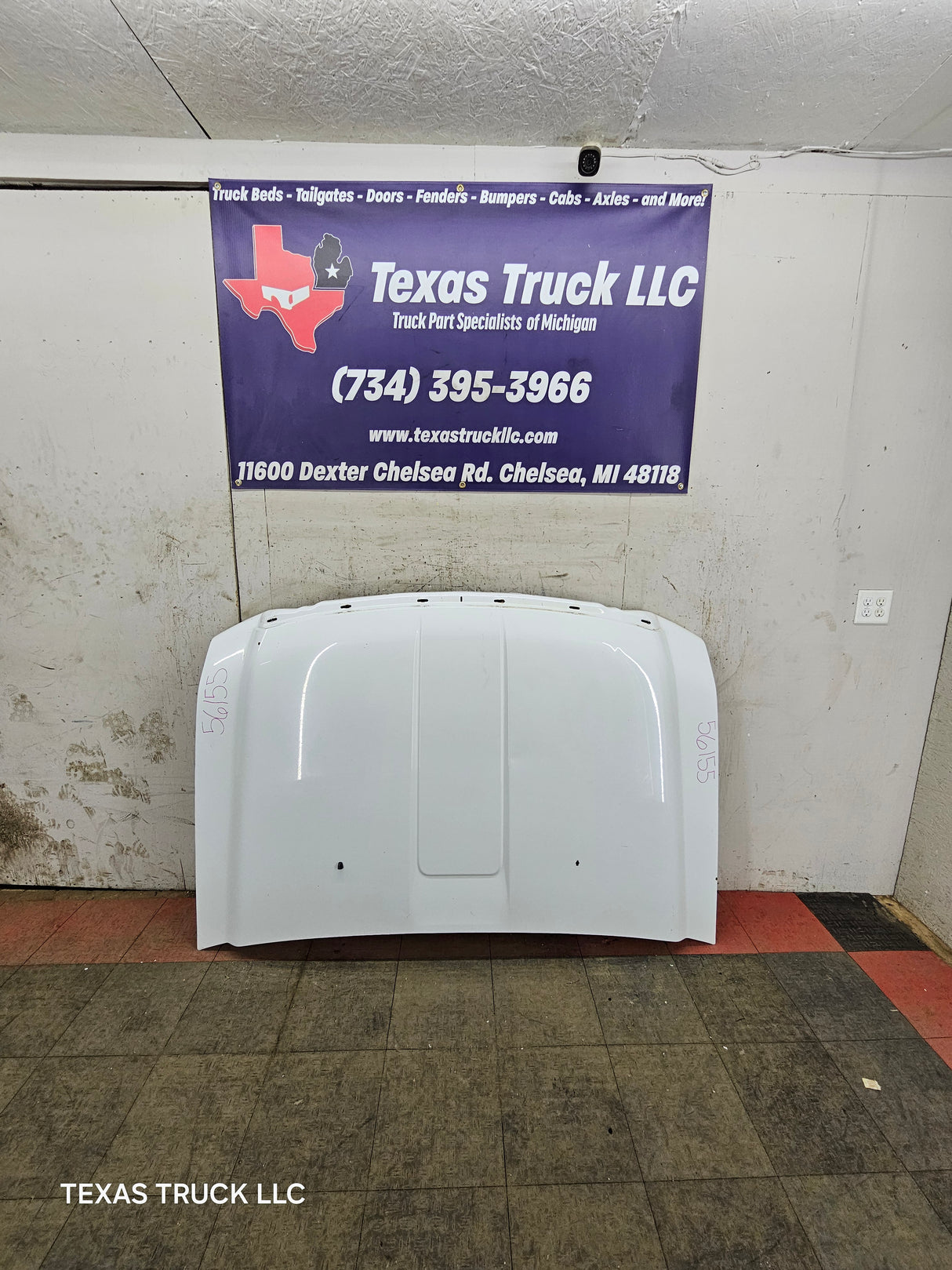 2008-2010 Ford Super Duty F250 F350 F450 F550 Hood - Oxford White