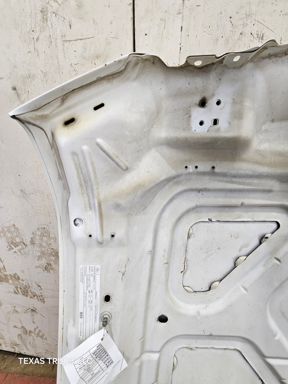 2008-2010 Ford Super Duty F250 F350 F450 F550 Hood - Oxford White