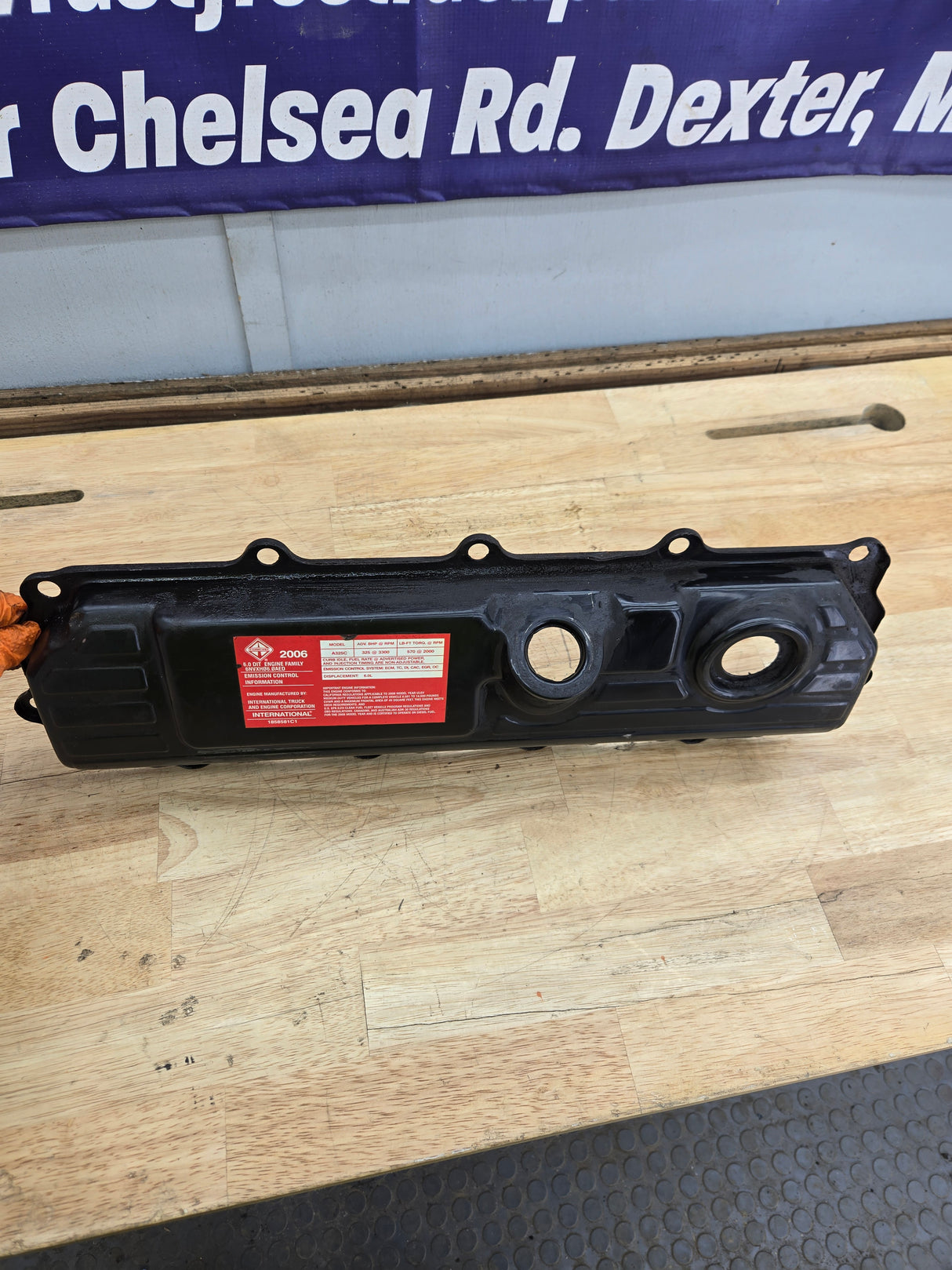 2004.5-2007 Ford 6.0L Power Stroke Passenger Side Valve Cover 1858581C1