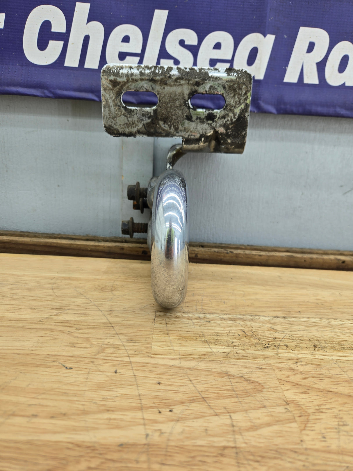 2008-2016 Ford Super Duty Pair Chrome Tow Hooks Lariat Platinum King Ranch F250 F350 F450 F550