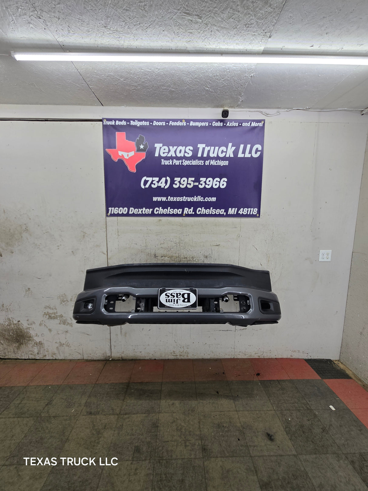 2023-2025 Ford Super Duty F250 F350 Front Bumper - Grey