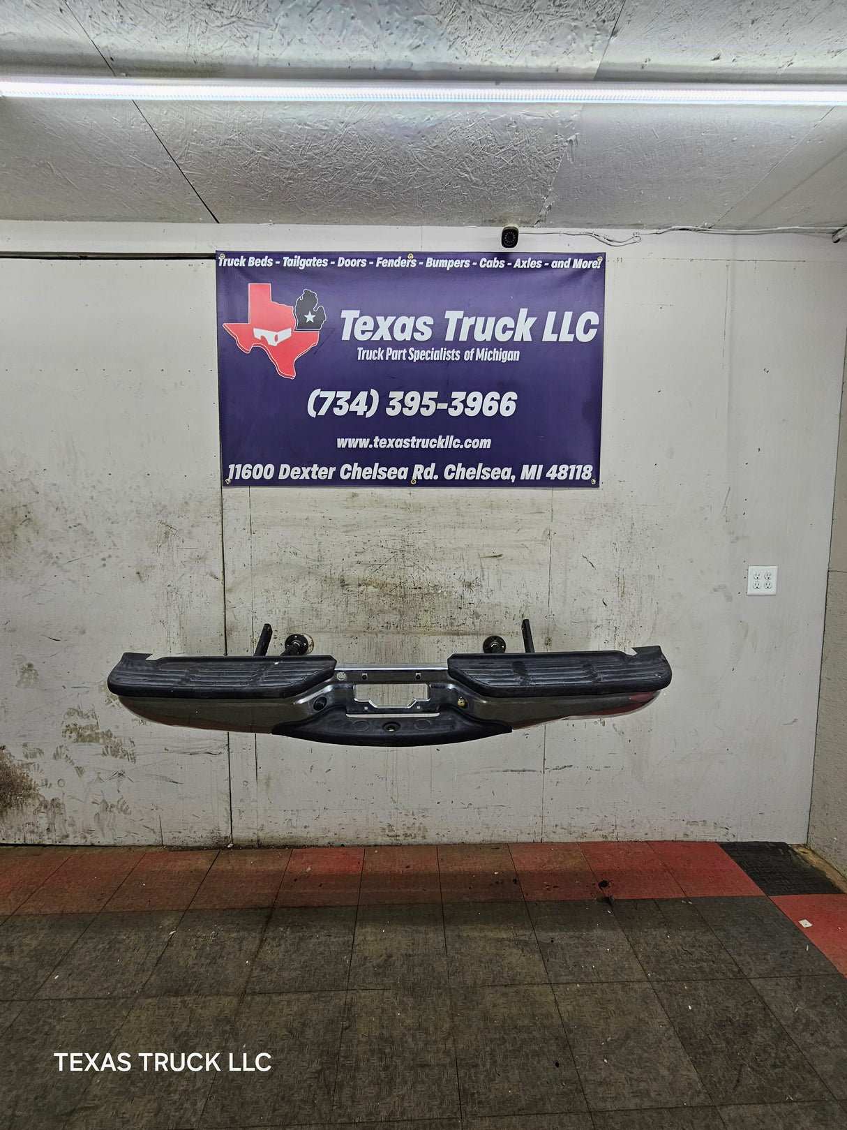 1999-2007 Ford Super Duty F250 F350 F450 F550 Chrome Rear Bumper