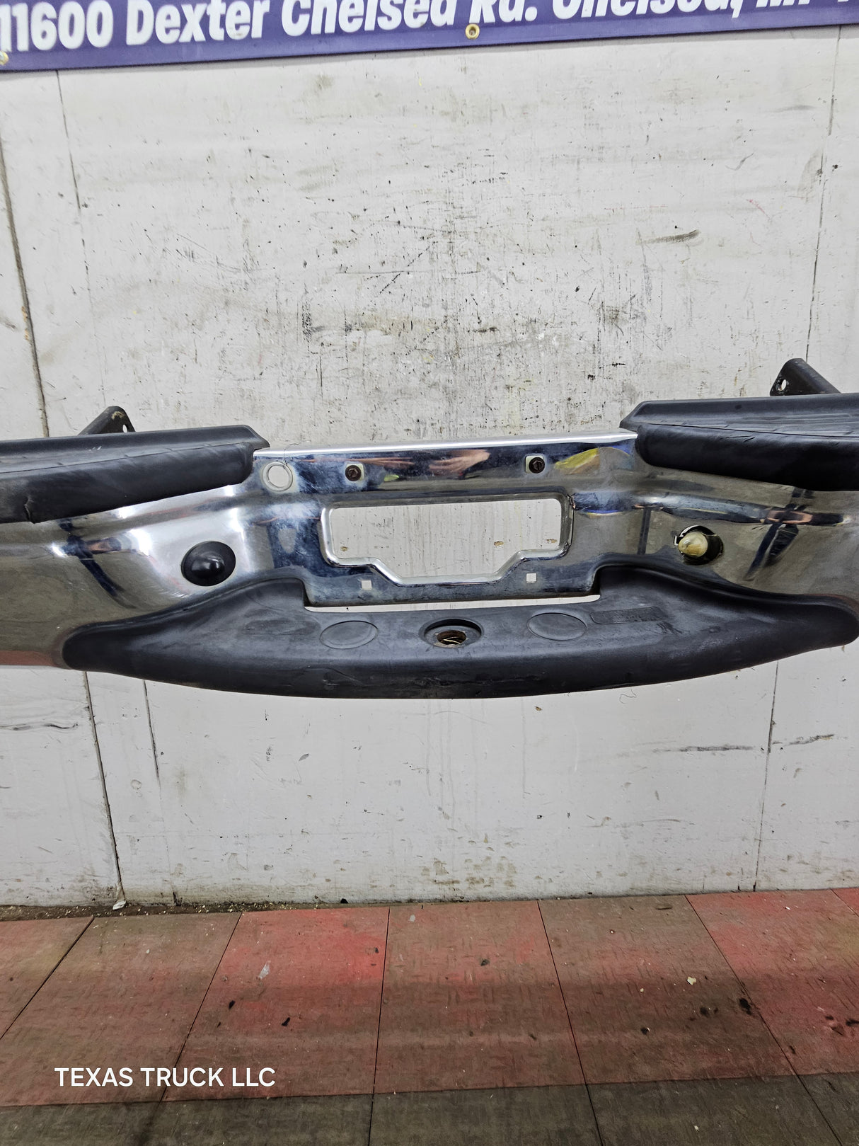 1999-2007 Ford Super Duty F250 F350 F450 F550 Chrome Rear Bumper