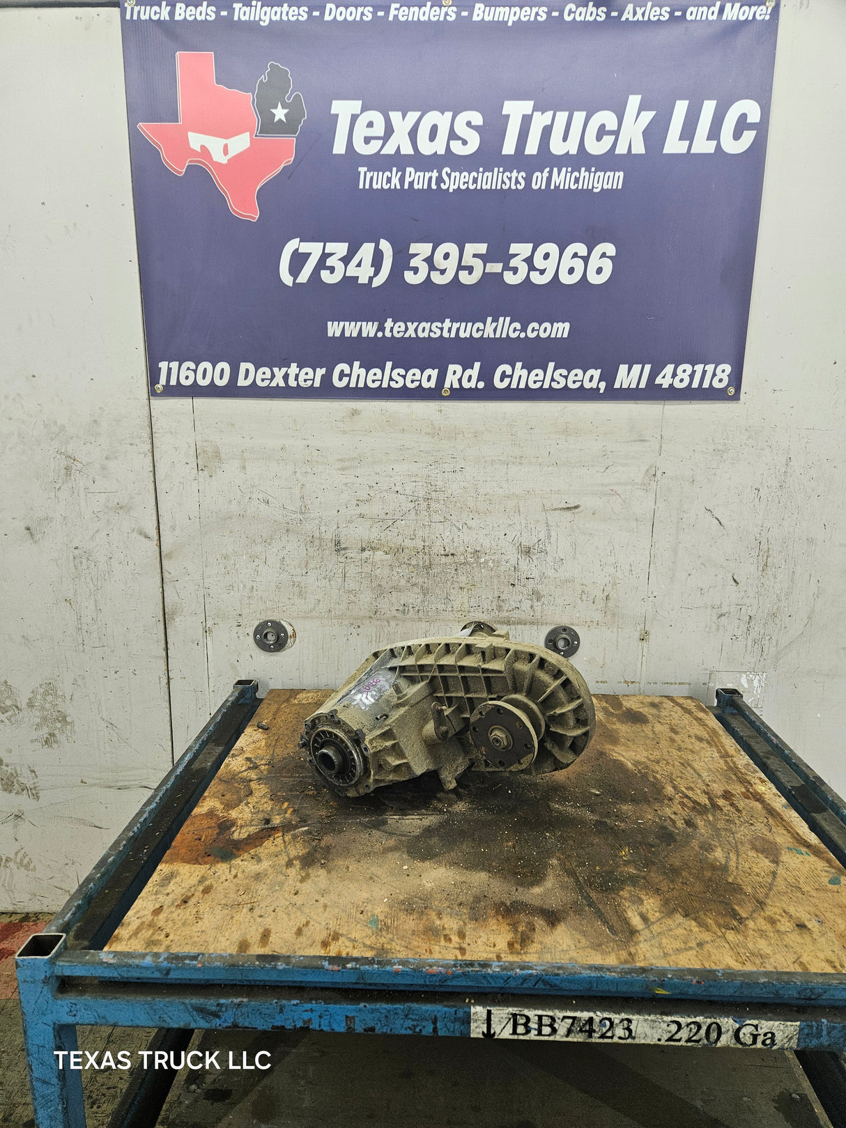 2003-2010 Ford Pickup F250 F350 F450 F550 Super Duty Manual Shift Transfer Case 6.0L 6.4l power stroke, 6.8L v10 triton, 5.4L v8 5r110 7C34 7A195 AB 97k miles