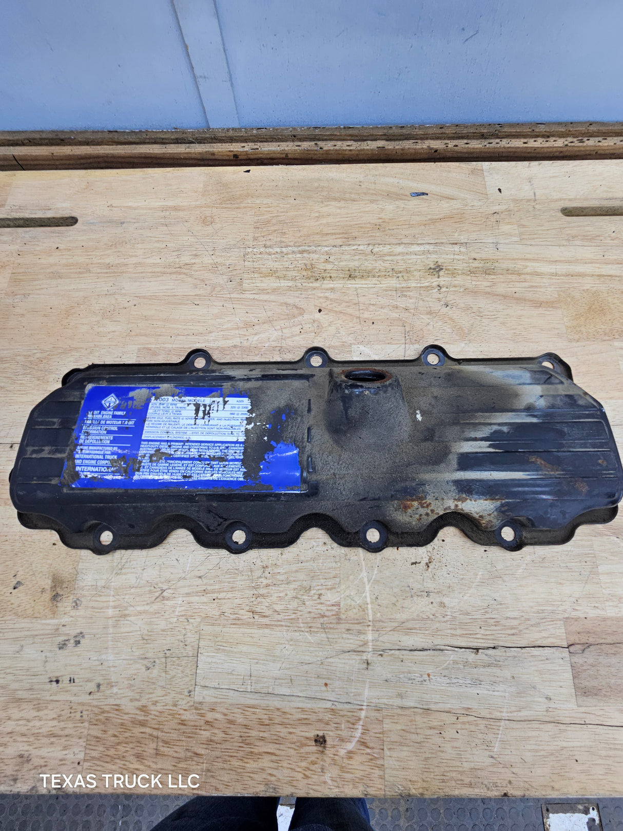 2003-2004.5 "Early" Ford 6.0L Power Stroke Passenger Side Valve Cover 1858581C1