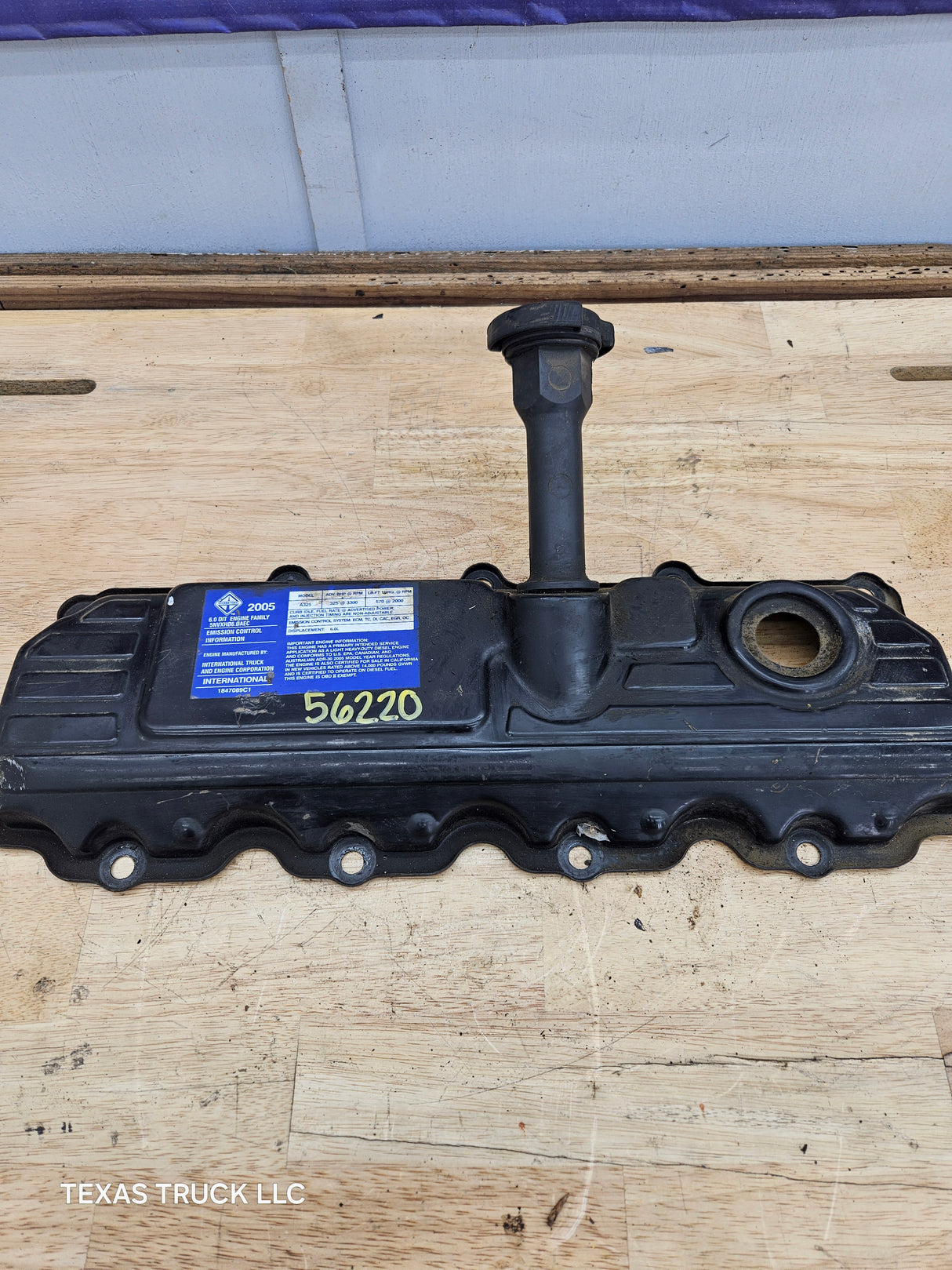 2004.5-2007 Ford 6.0L Power Stroke Passenger Side Valve Cover 1858581C1