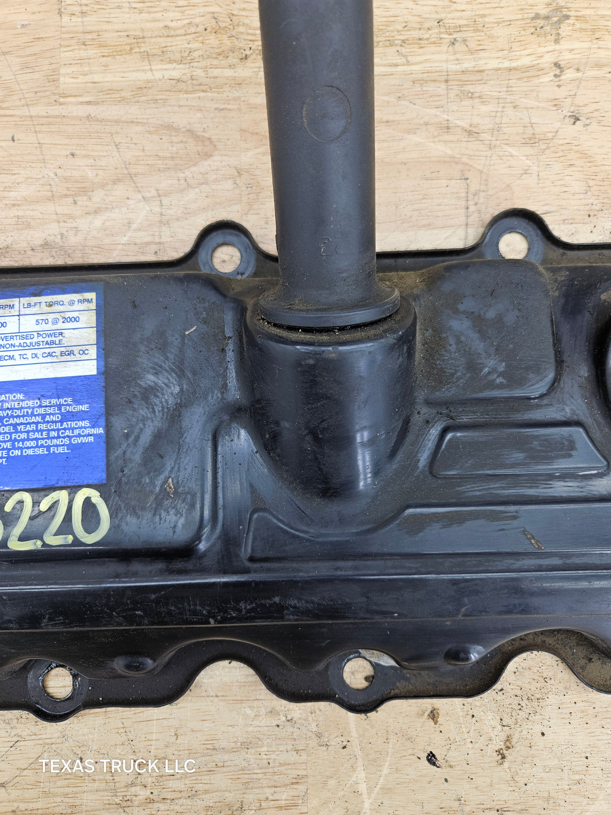 2004.5-2007 Ford 6.0L Power Stroke Passenger Side Valve Cover 1858581C1