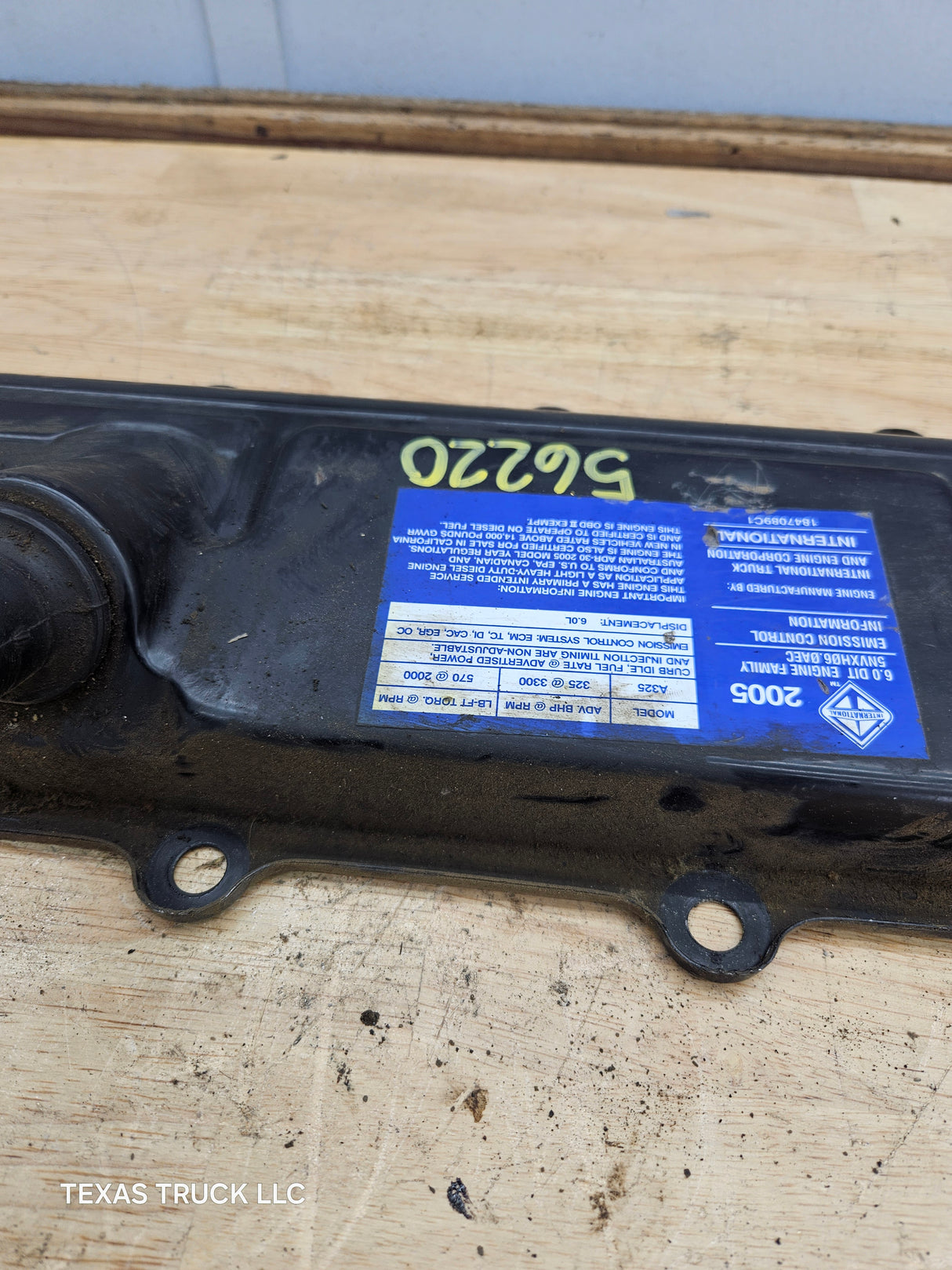 2004.5-2007 Ford 6.0L Power Stroke Passenger Side Valve Cover 1858581C1