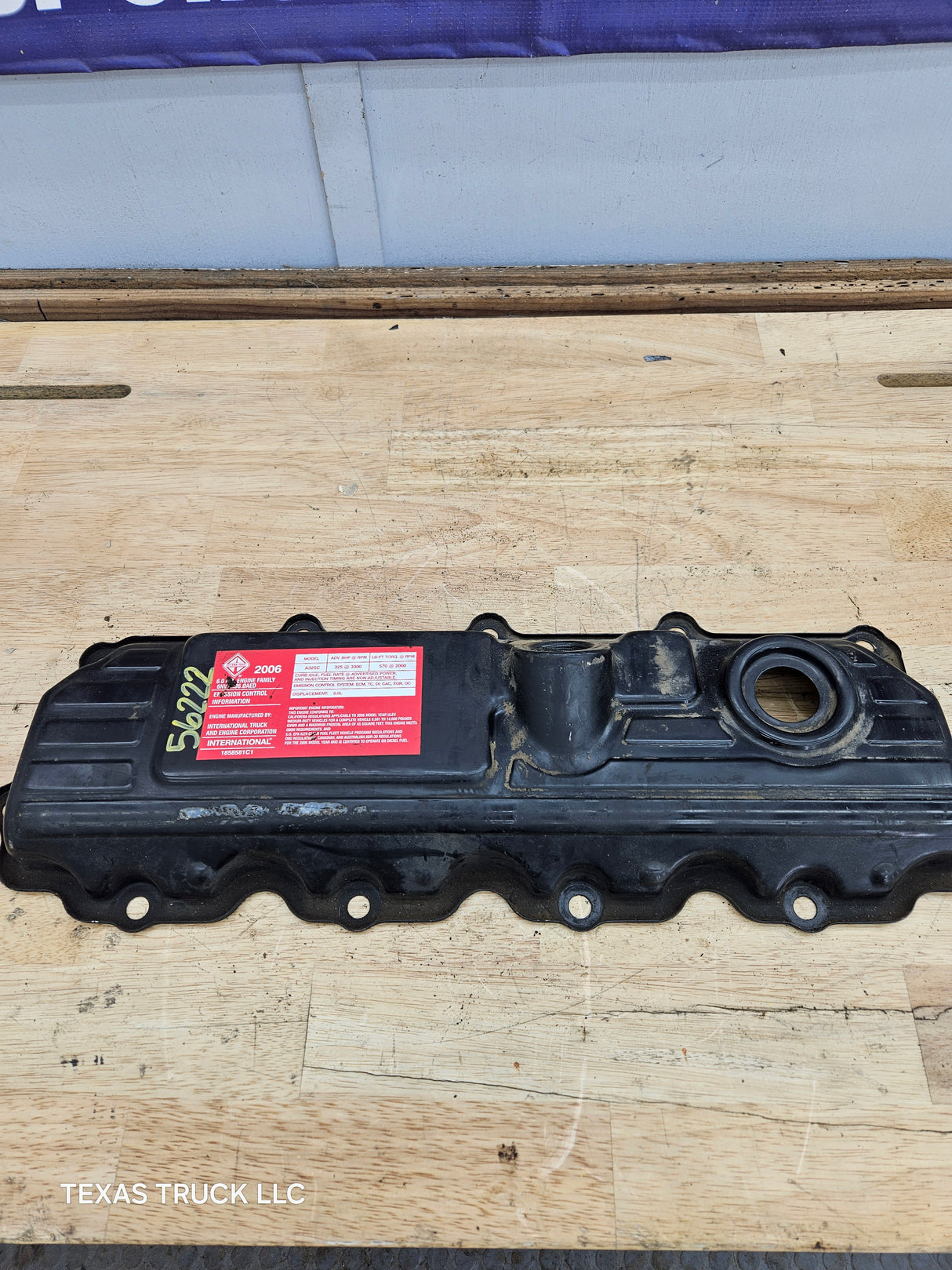 2004.5-2007 Ford 6.0L Power Stroke Passenger Side Valve Cover 1858581C1