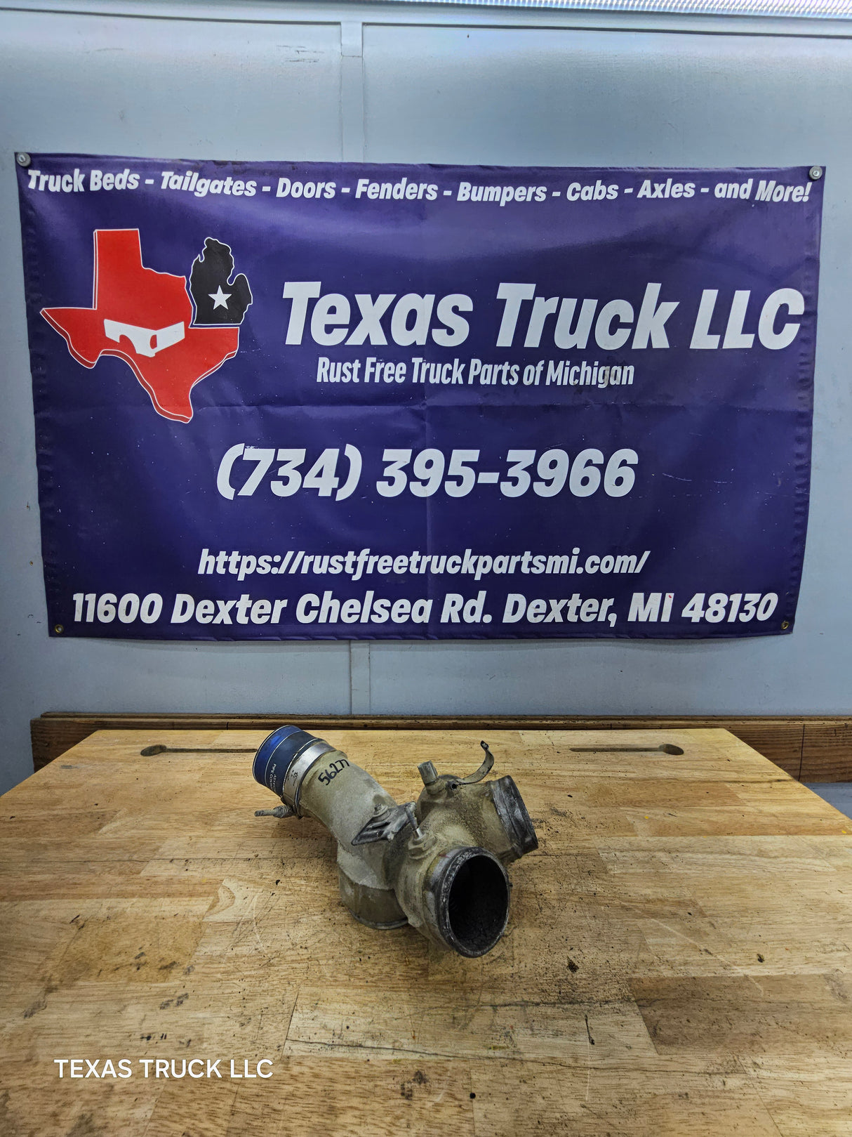 2000-2003 7.3L Power Stroke Air Intake Horn Spyder Spider 3" Late version