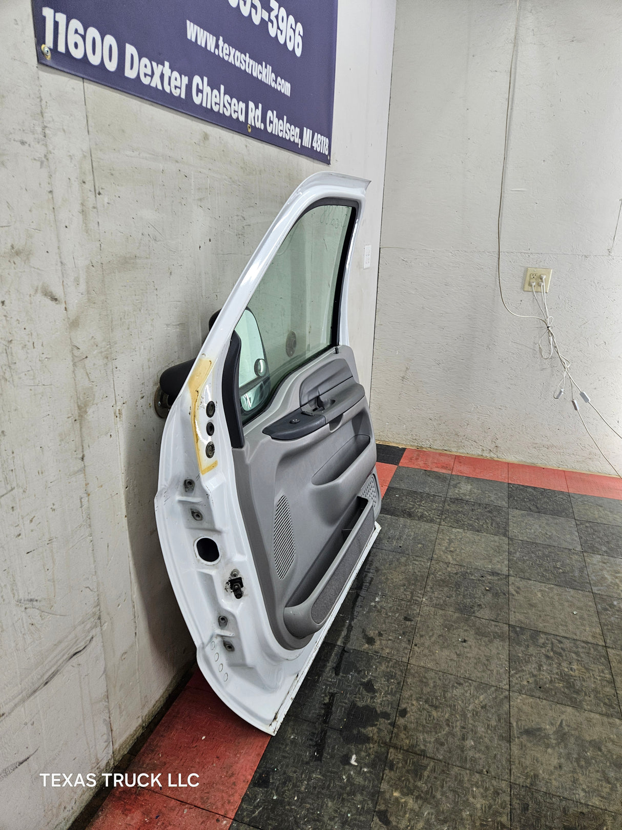 1999-2011 Ford Super Duty Front Passenger Side Door F250 F350 F450 F550 - Oxford White