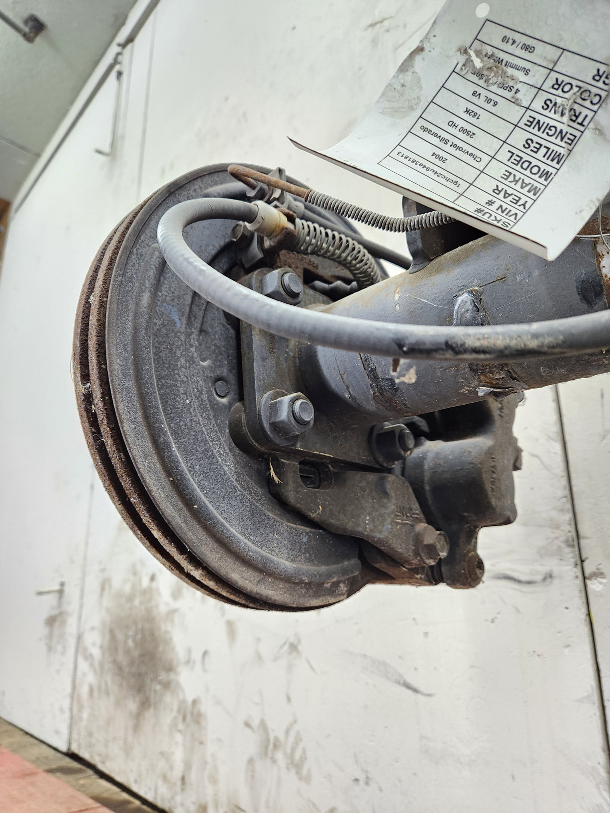 2001-2007 Chevrolet Silverado / GMC Sierra 2500 3500 HD Rear Axle 4.10 10.5"