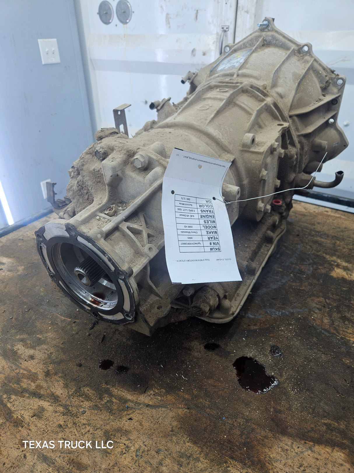 2003 Chevrolet GMC DURAMAX 6.6L Diesel ALLISON 1000 W/ PTO option 132K Miles AUTOMATIC TRANSMISSION 2500HD 3500HD