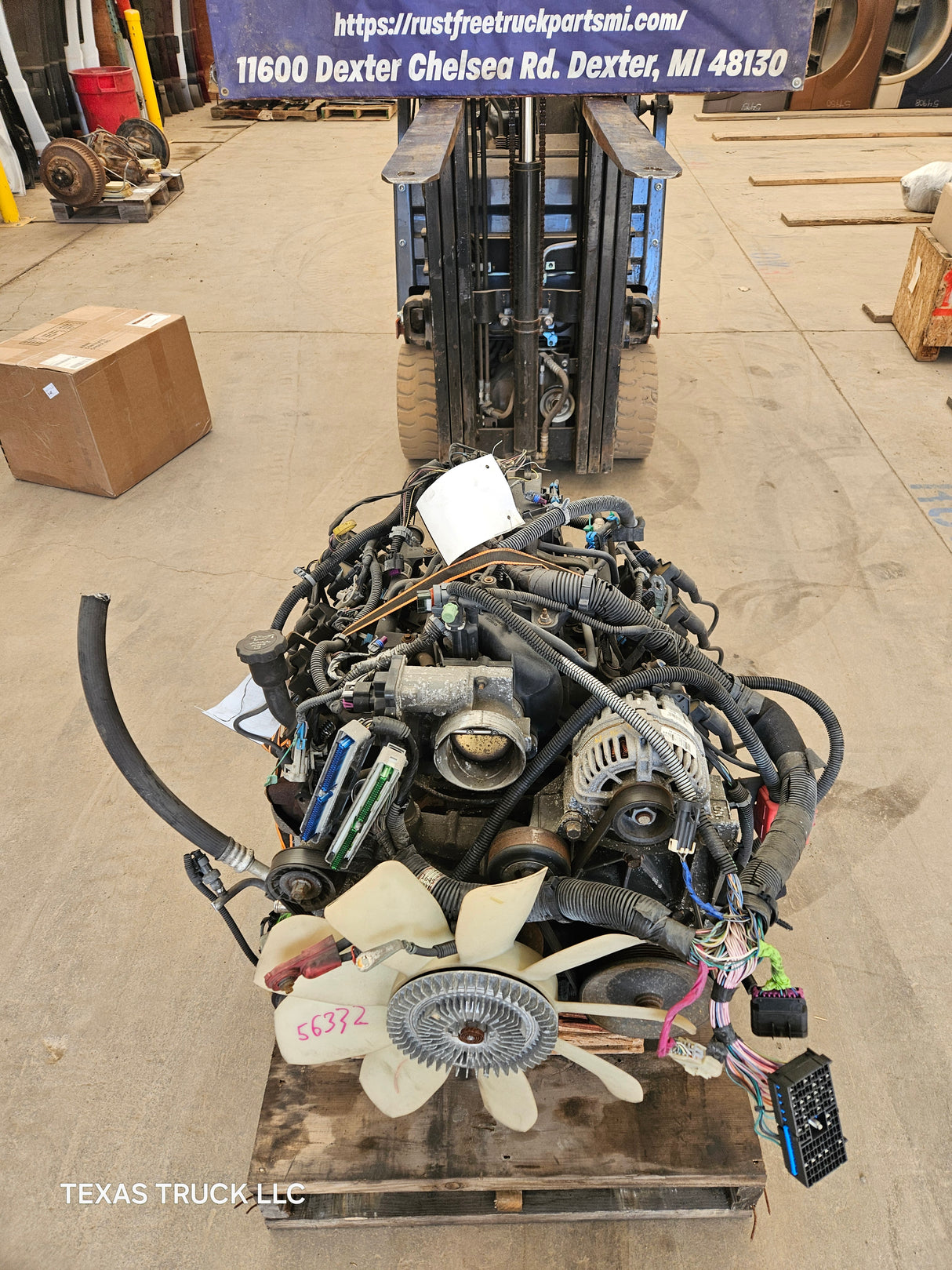 2006 Chevrolet GMC 2500 2500HD 3500HD 6.0L Engine LS Vortec Gas Engine 210k Miles Runs Rough