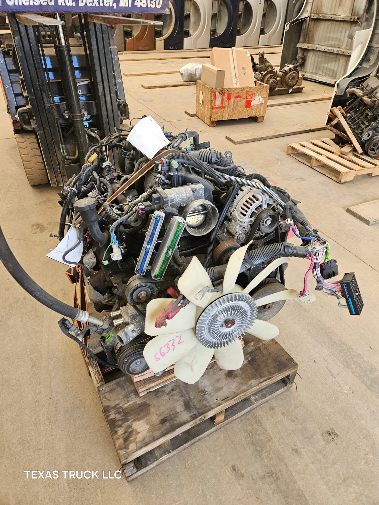 2006 Chevrolet GMC 2500 2500HD 3500HD 6.0L Engine LS Vortec Gas Engine 210k Miles Runs Rough