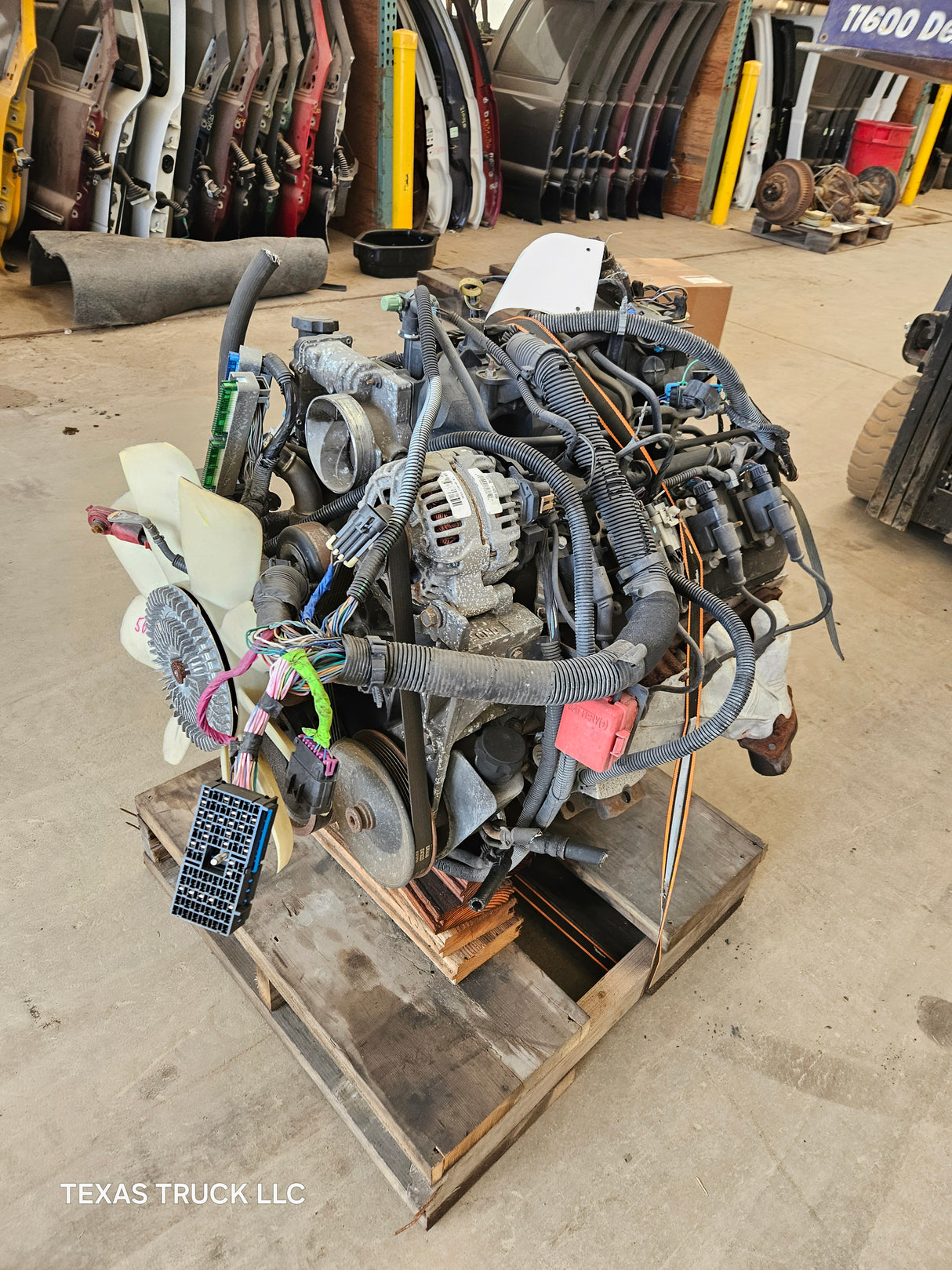 2006 Chevrolet GMC 2500 2500HD 3500HD 6.0L Engine LS Vortec Gas Engine 210k Miles Runs Rough
