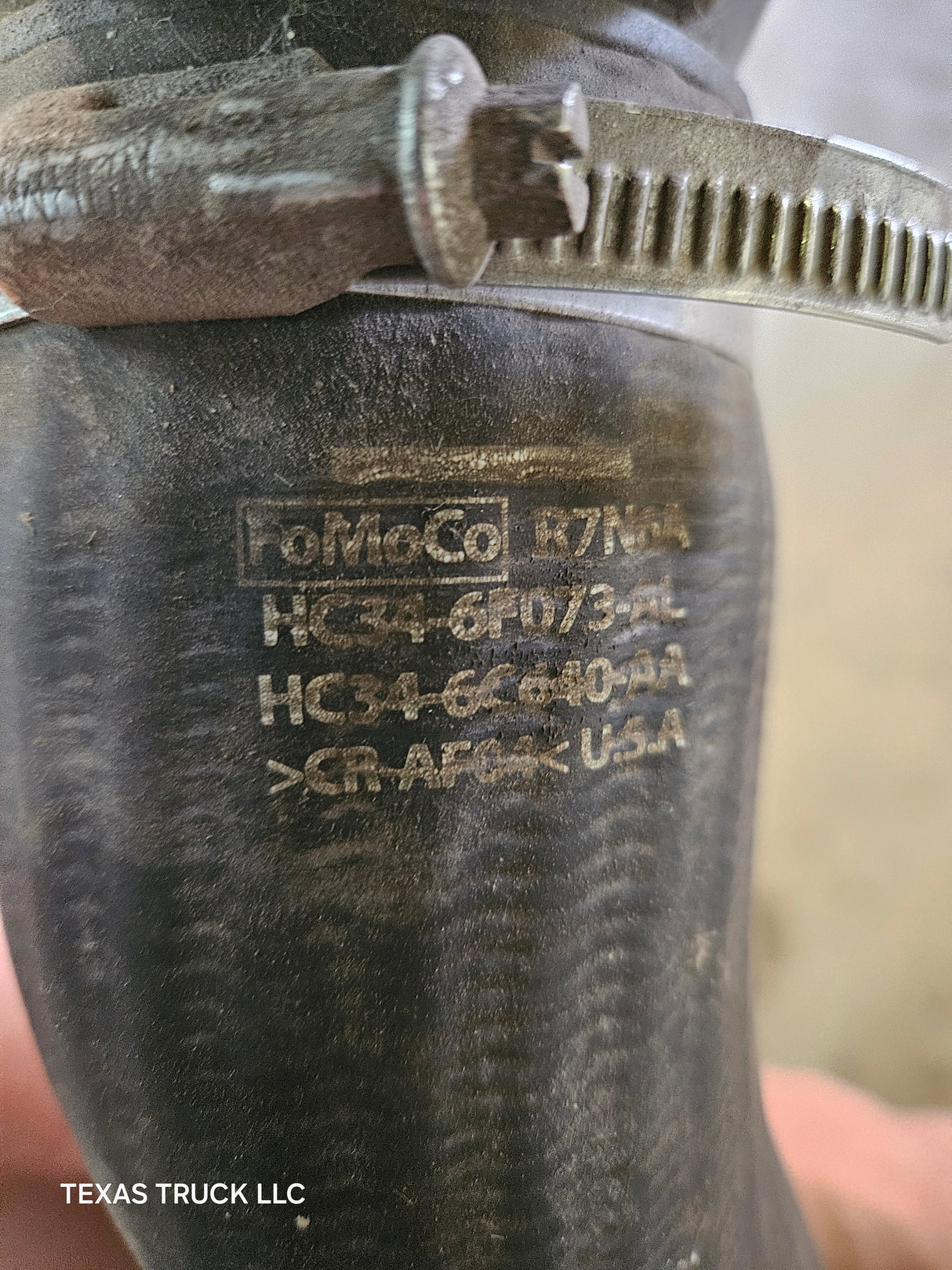 2017-2019 Ford Super Duty 6.7L Power Stroke Turbo Intercooler Outlet Tube Assembly HC3Z-6F073-B