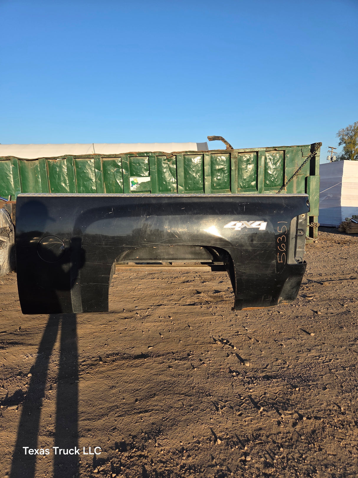 2007-2013 Chevrolet Silverado 1500 2500 3500 HD 6' 6" Short Truck Bed - Black