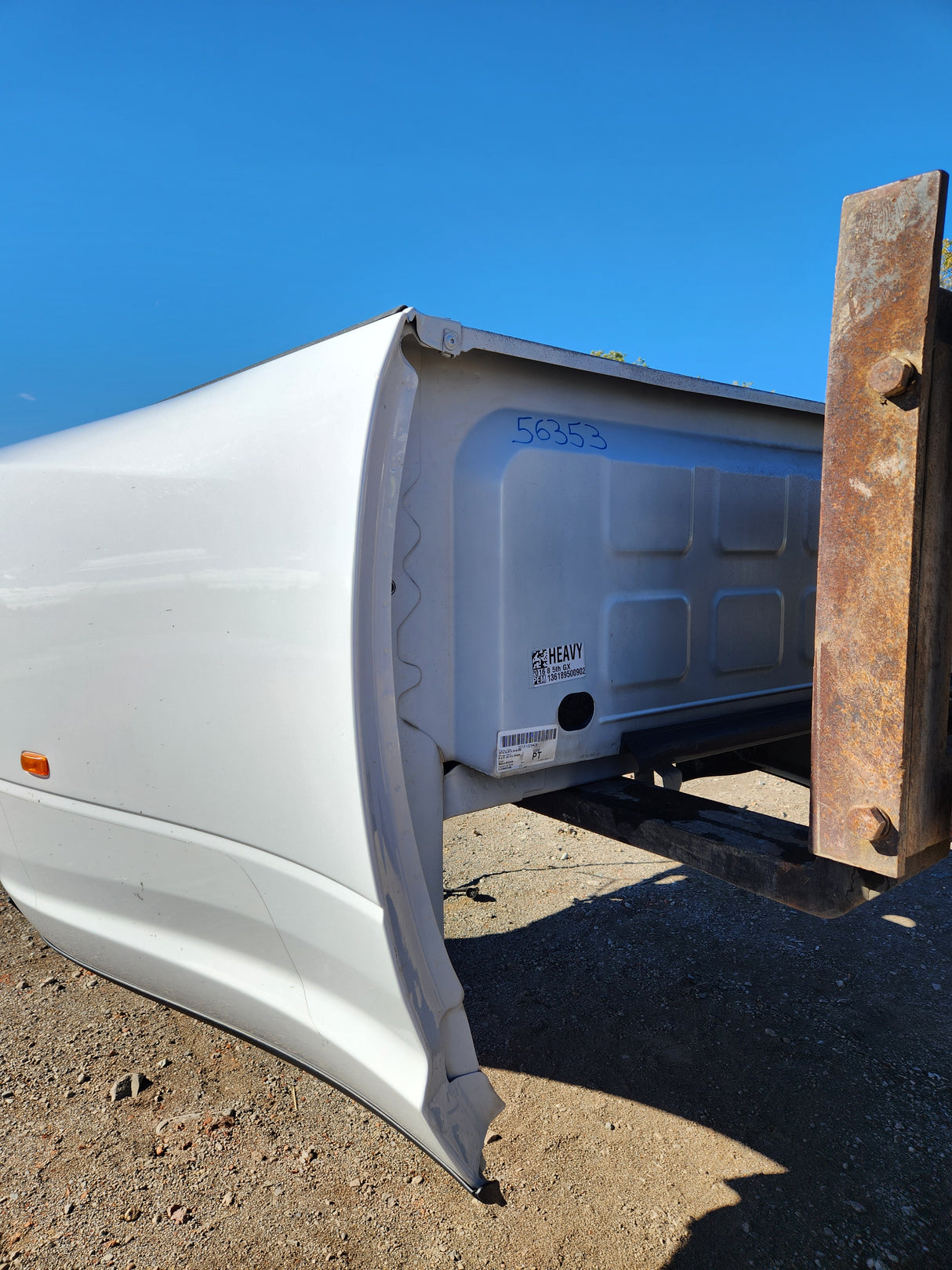 2009-2018 Dodge Ram 3500 4500 4th Gen Dually 8' Truck Truck Bed - Bright White