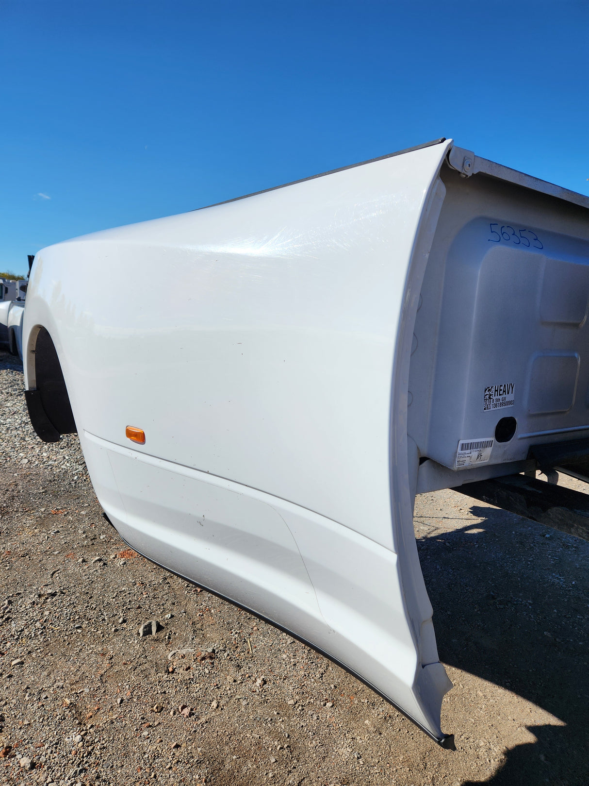 2009-2018 Dodge Ram 3500 4500 4th Gen Dually 8' Truck Truck Bed - Bright White