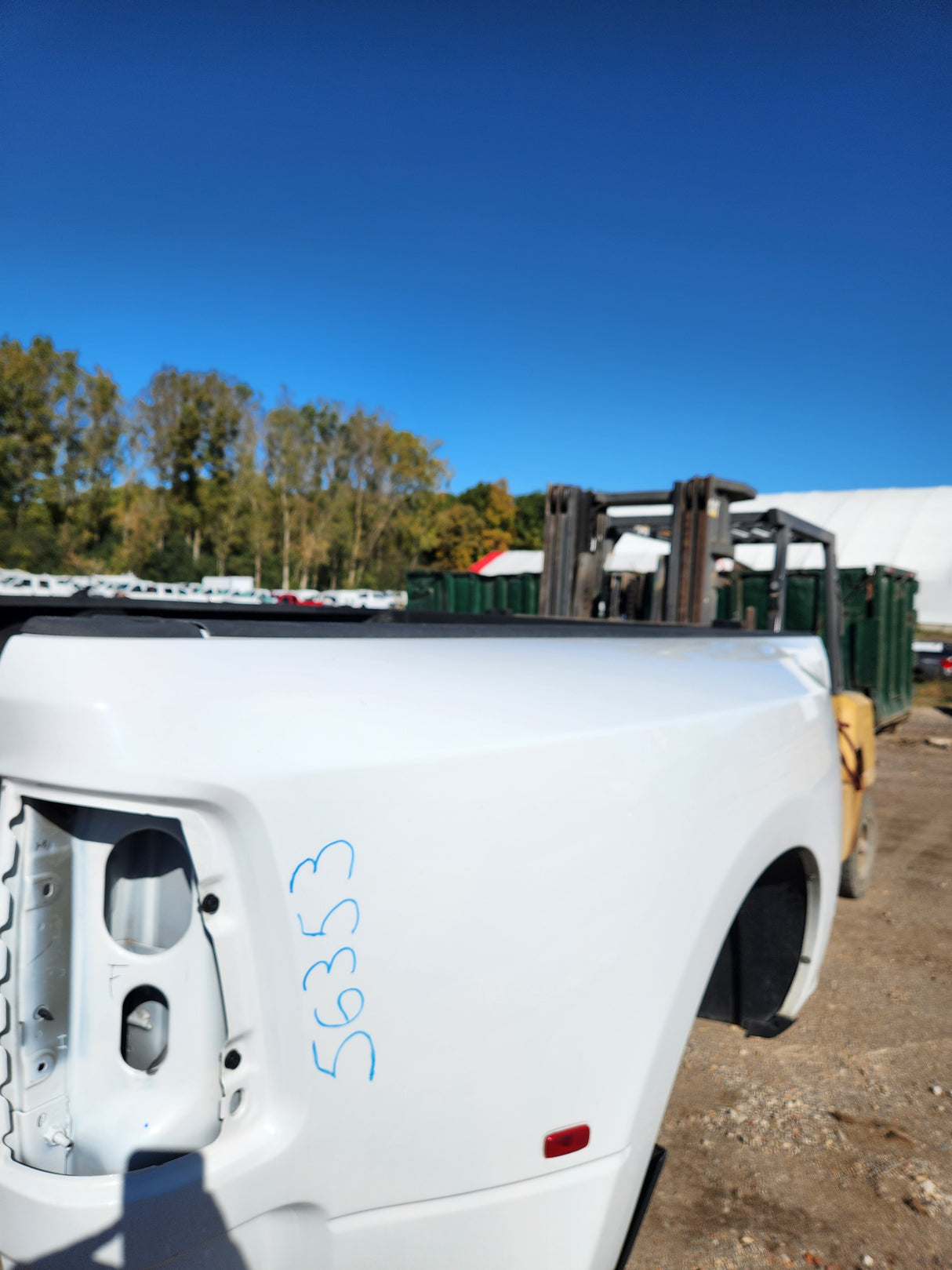 2009-2018 Dodge Ram 3500 4500 4th Gen Dually 8' Truck Truck Bed - Bright White