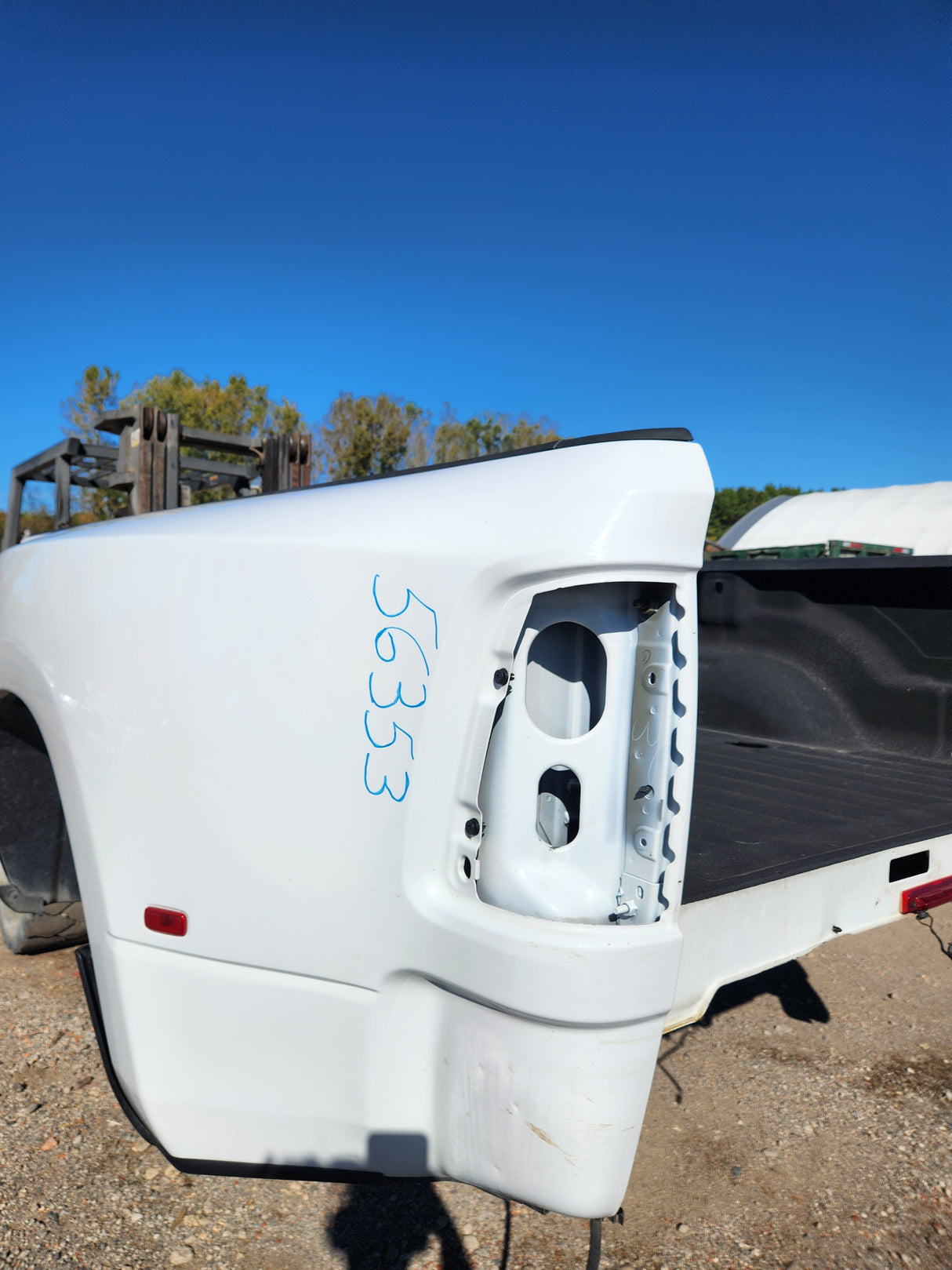 2009-2018 Dodge Ram 3500 4500 4th Gen Dually 8' Truck Truck Bed - Bright White