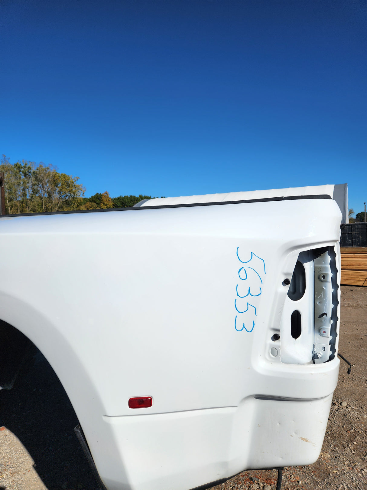 2009-2018 Dodge Ram 3500 4500 4th Gen Dually 8' Truck Truck Bed - Bright White