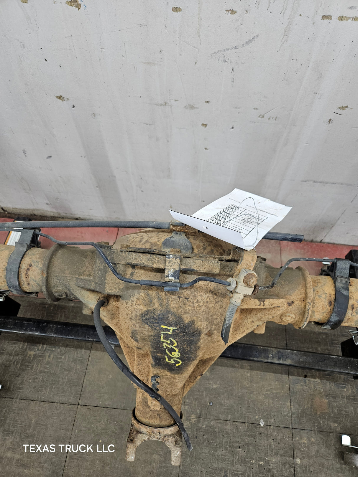 2005-2007 Chevrolet Silverado GMC Sierra 1500 3.23 Rear Axle