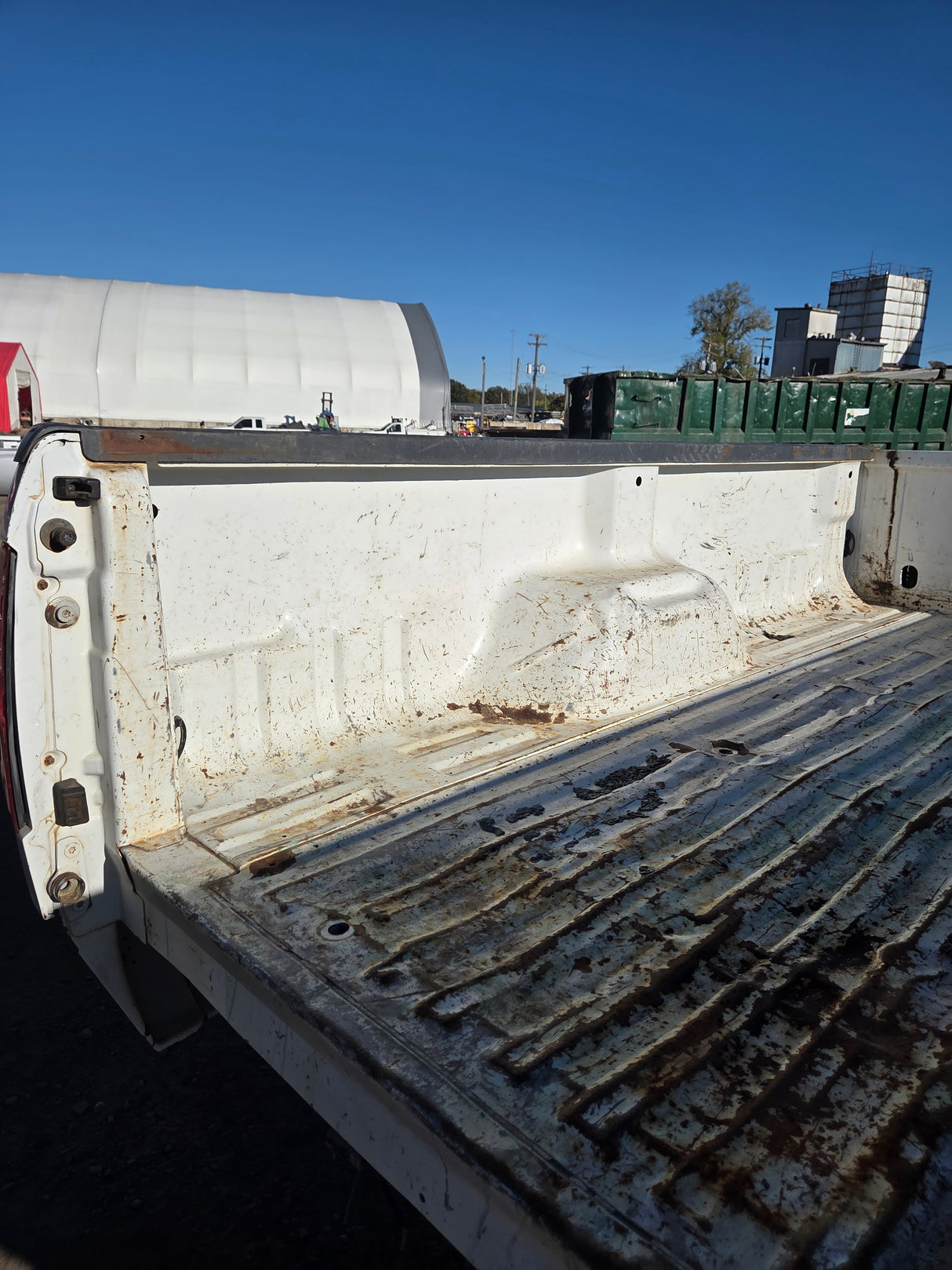 1999-2010 Ford F250 F350 Super Duty 8' Long Truck Bed - Oxford White