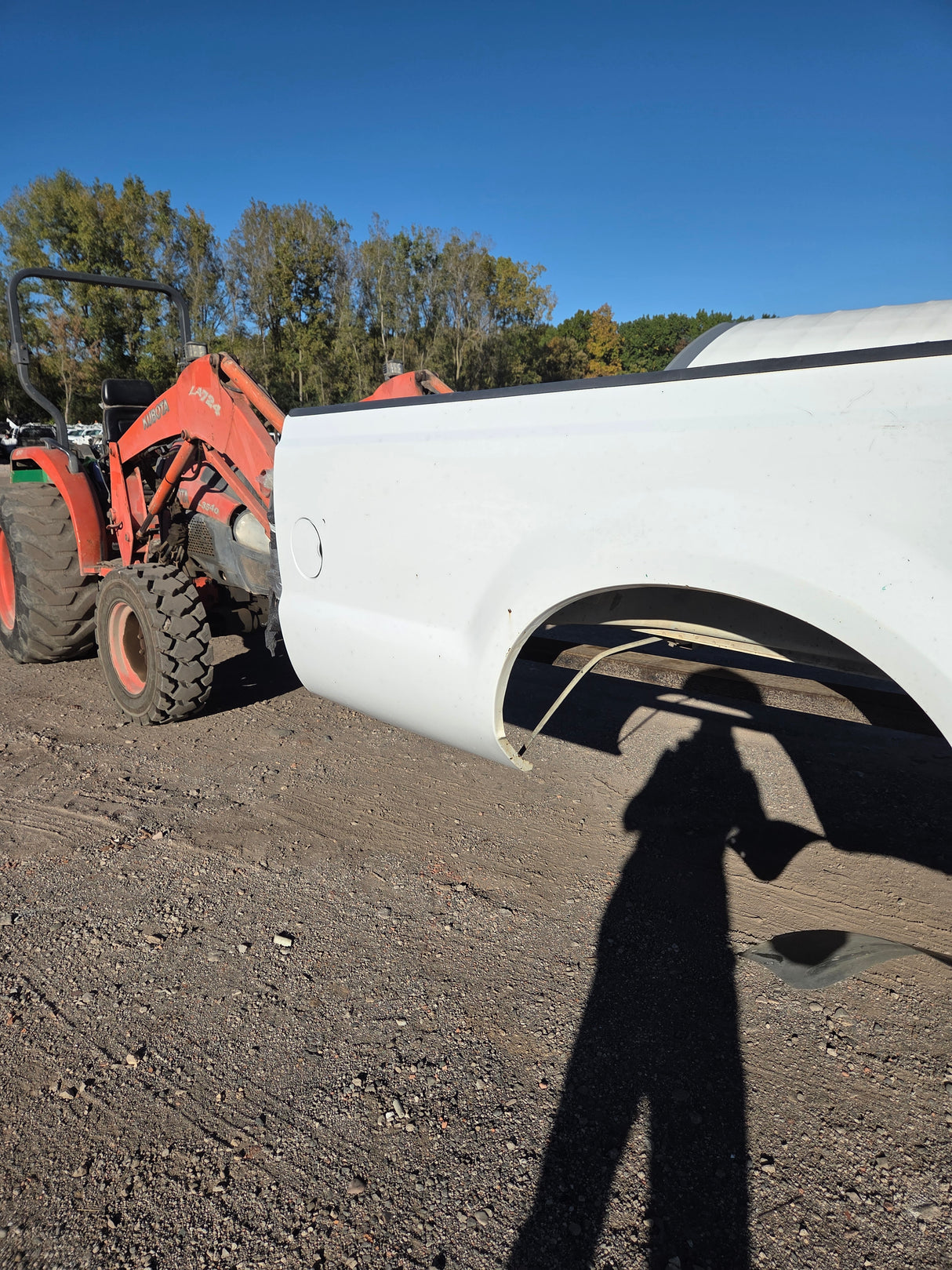 1999-2010 Ford F250 F350 Super Duty 8' Long Truck Bed - Oxford White