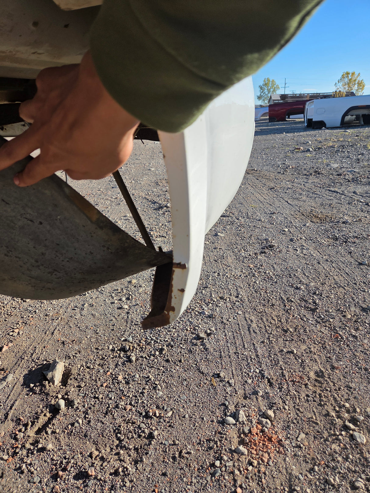 1999-2010 Ford F250 F350 Super Duty 8' Long Truck Bed - Oxford White