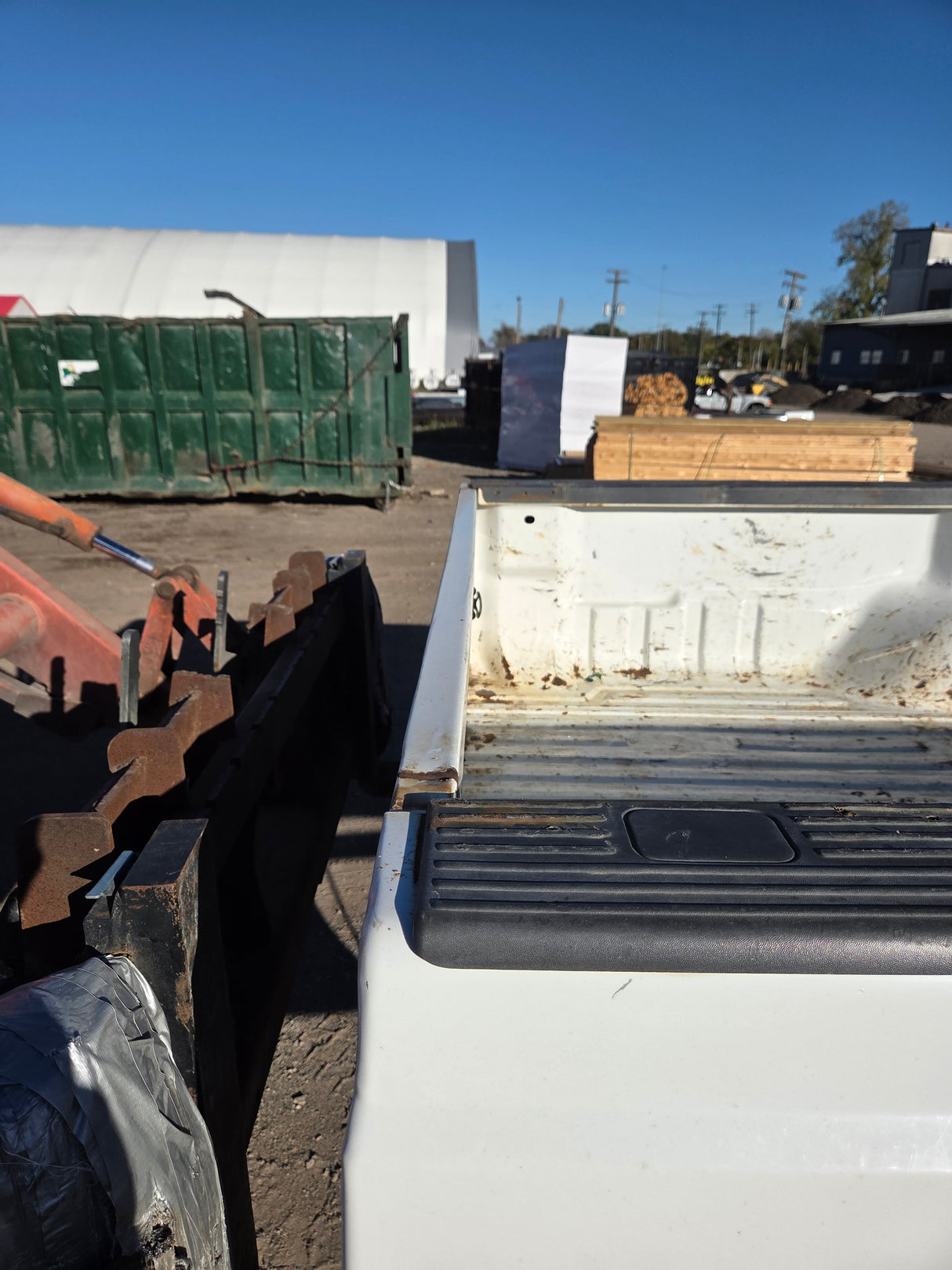 1999-2010 Ford F250 F350 Super Duty 8' Long Truck Bed - Oxford White