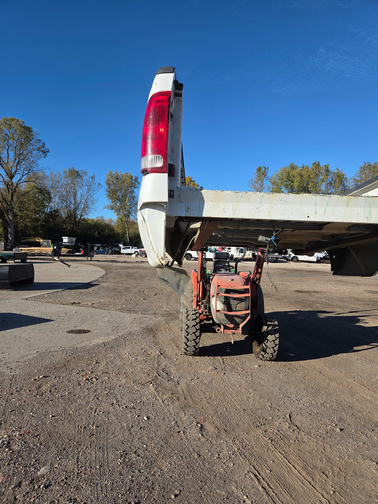 1999-2010 Ford F250 F350 Super Duty 8' Long Truck Bed - Oxford White