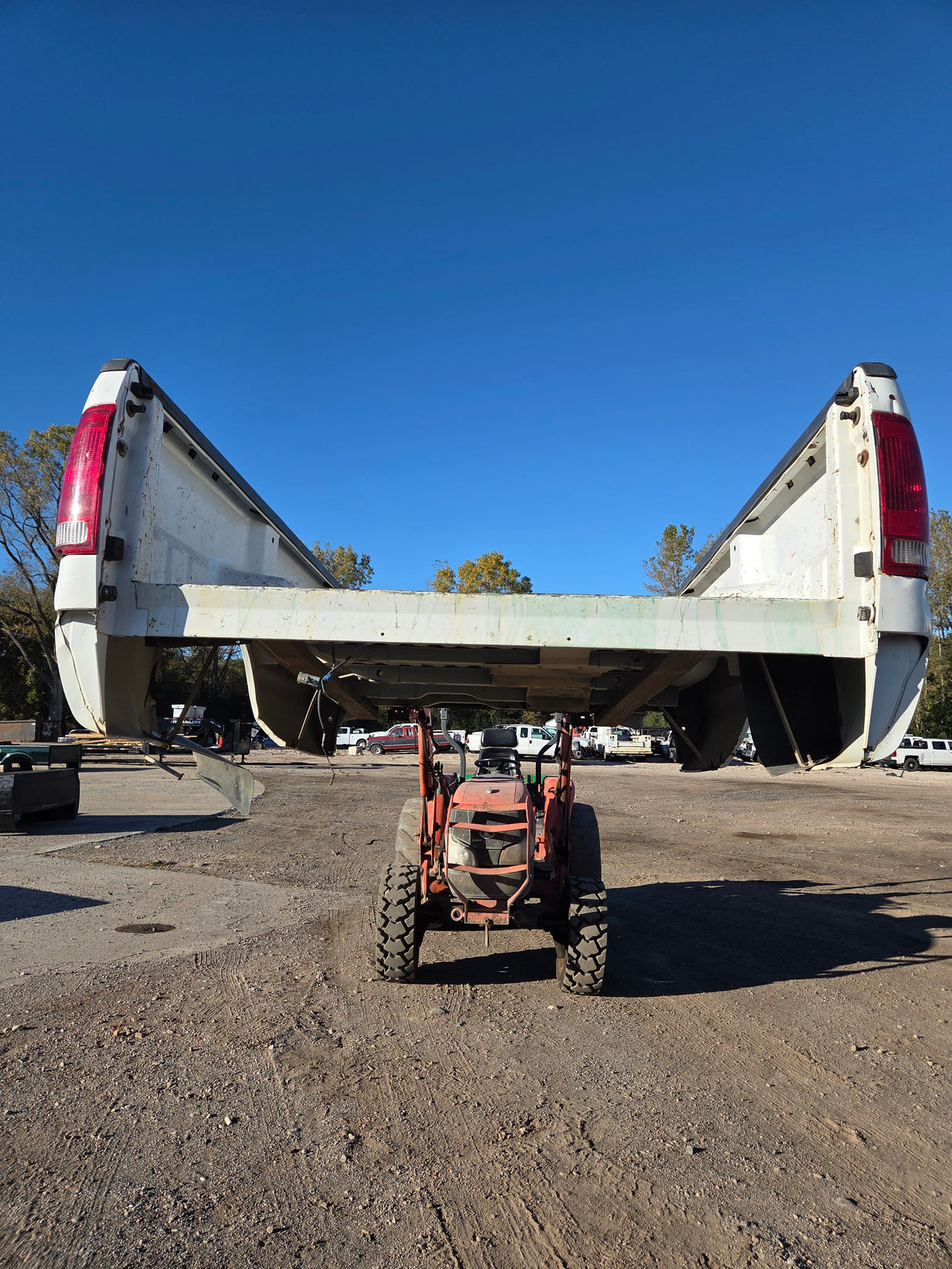 1999-2010 Ford F250 F350 Super Duty 8' Long Truck Bed - Oxford White