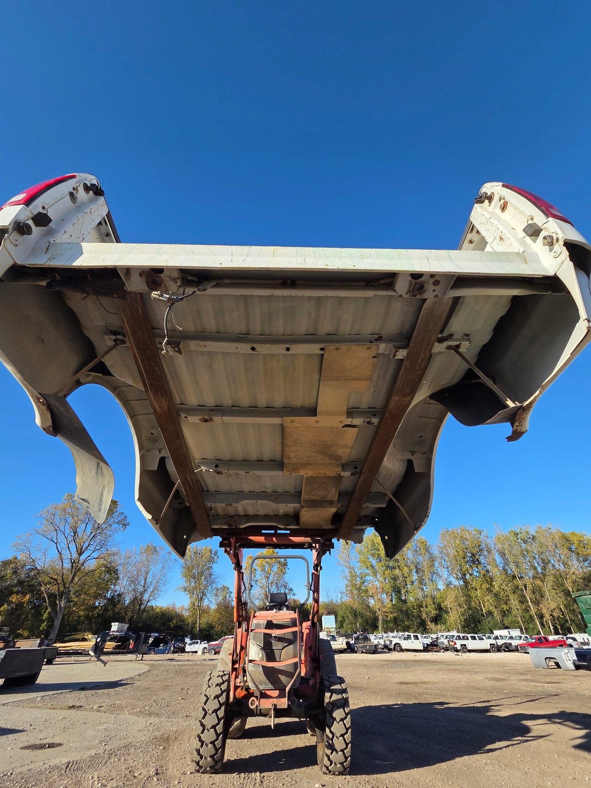 1999-2010 Ford F250 F350 Super Duty 8' Long Truck Bed - Oxford White