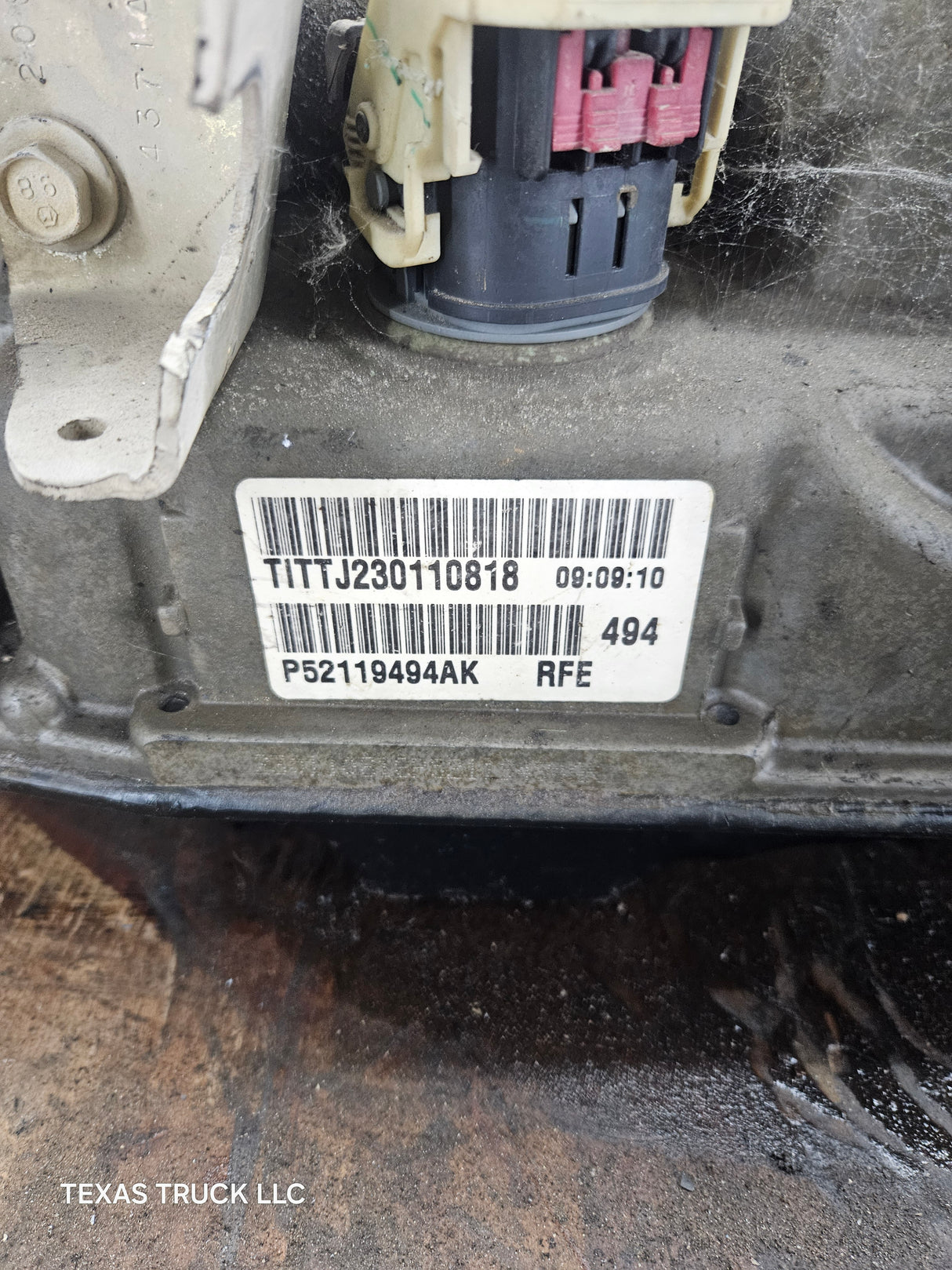 2012-2013 65rfe Automatic Transmission 2wd Dodge 5.7L 4.7 v8