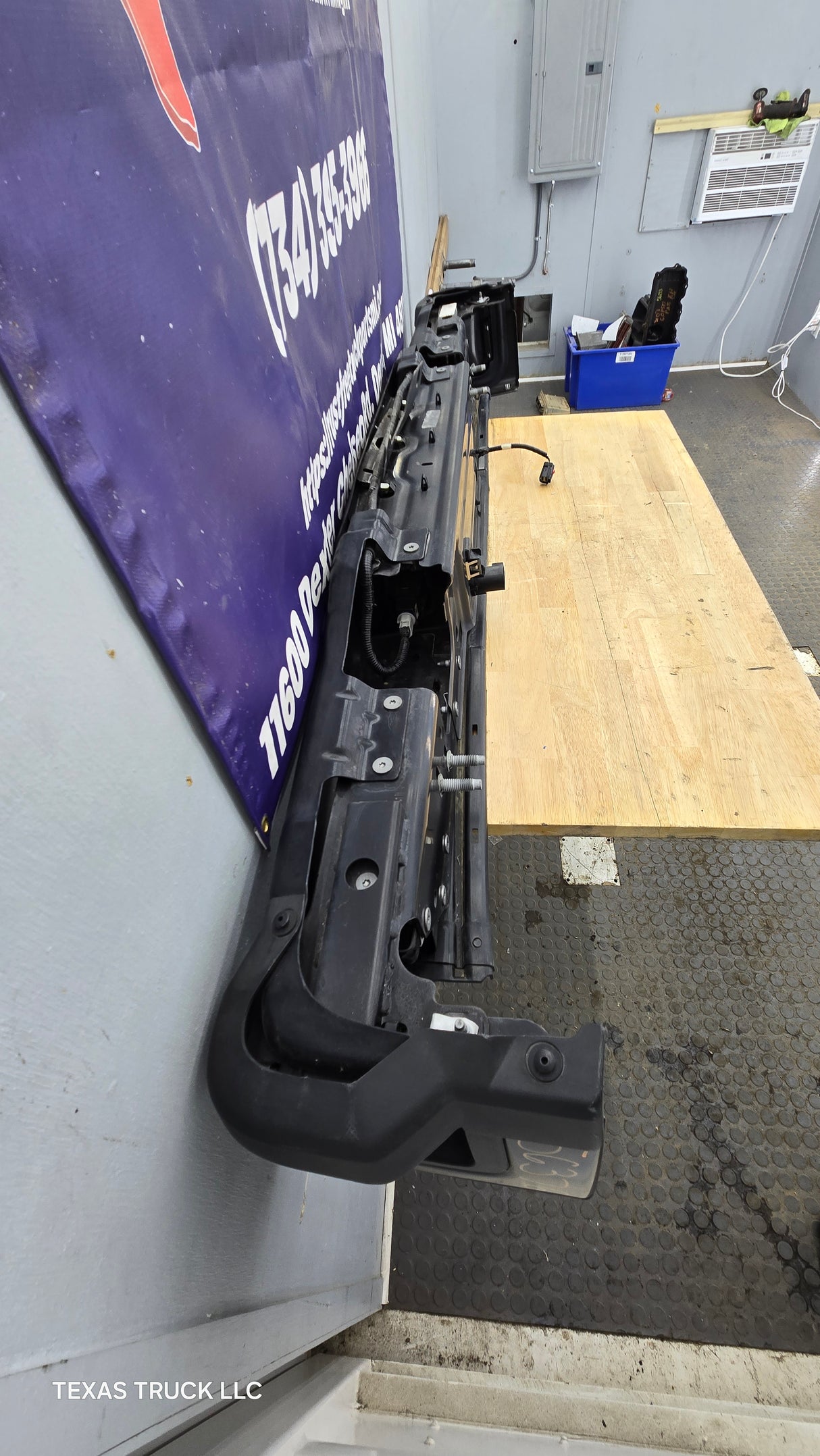 2023-2025 Ford Super Duty Rear Bumper F250 F350 F450 F550 - Black