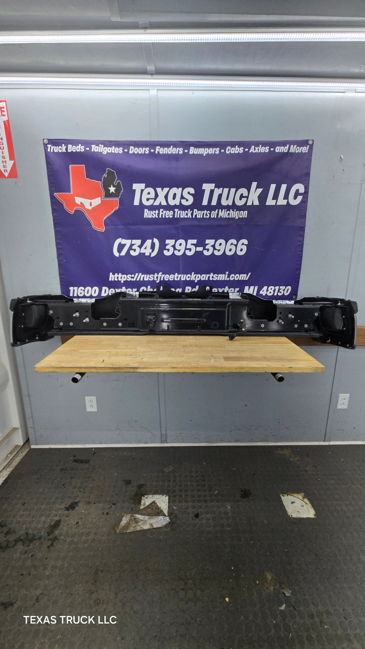 2023-2025 Ford Super Duty Rear Bumper F250 F350 F450 F550 - Chrome